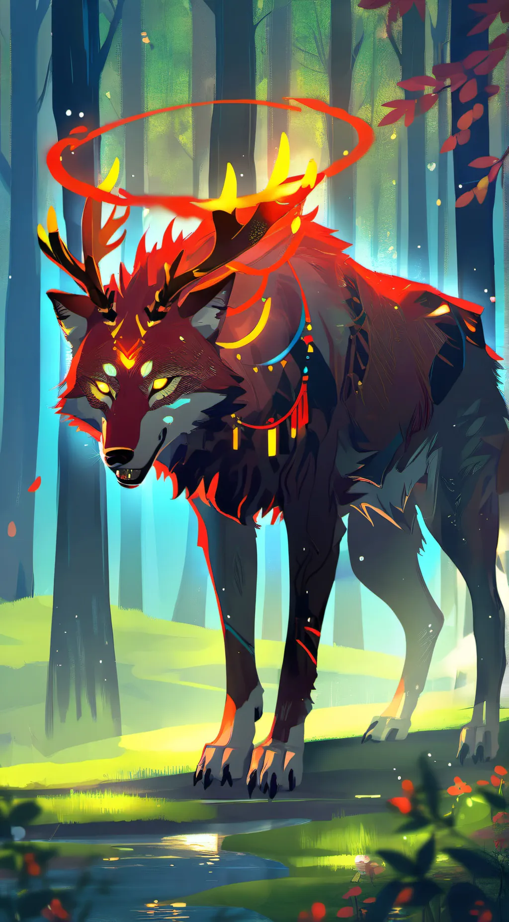 ai character: Robin(umbra) background