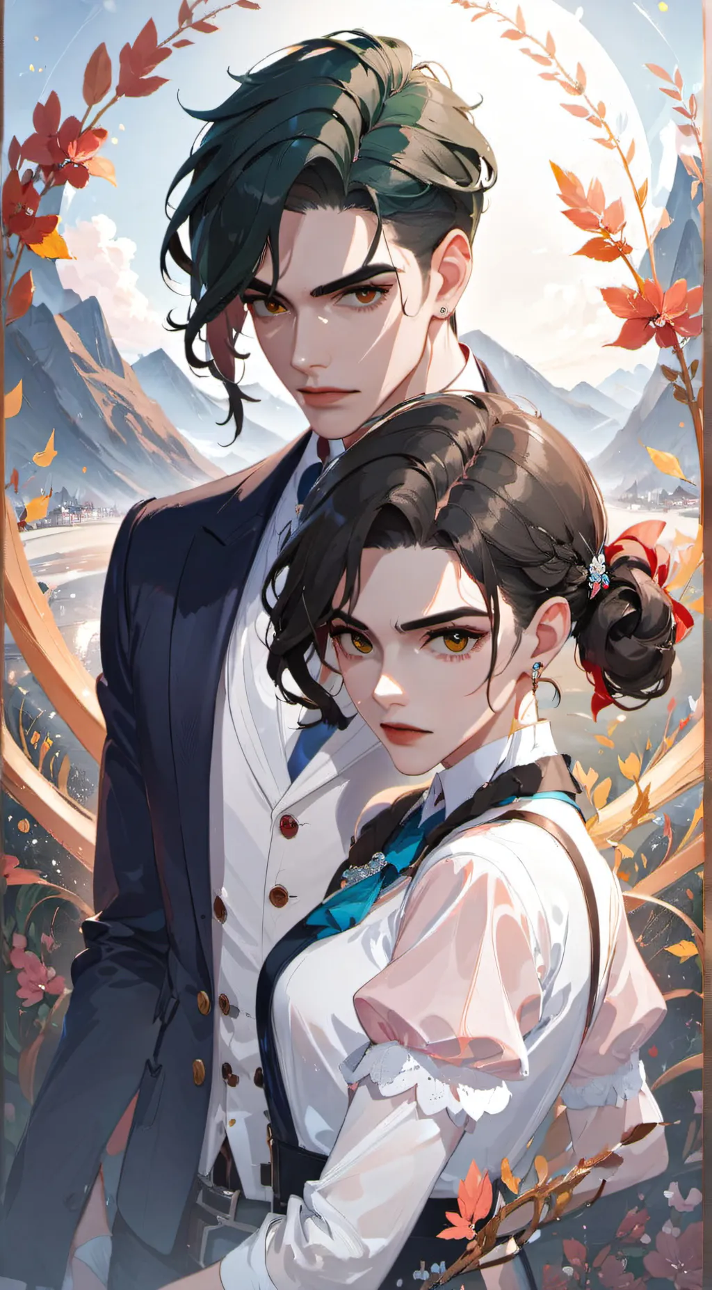 ai character: Mason & Marie background