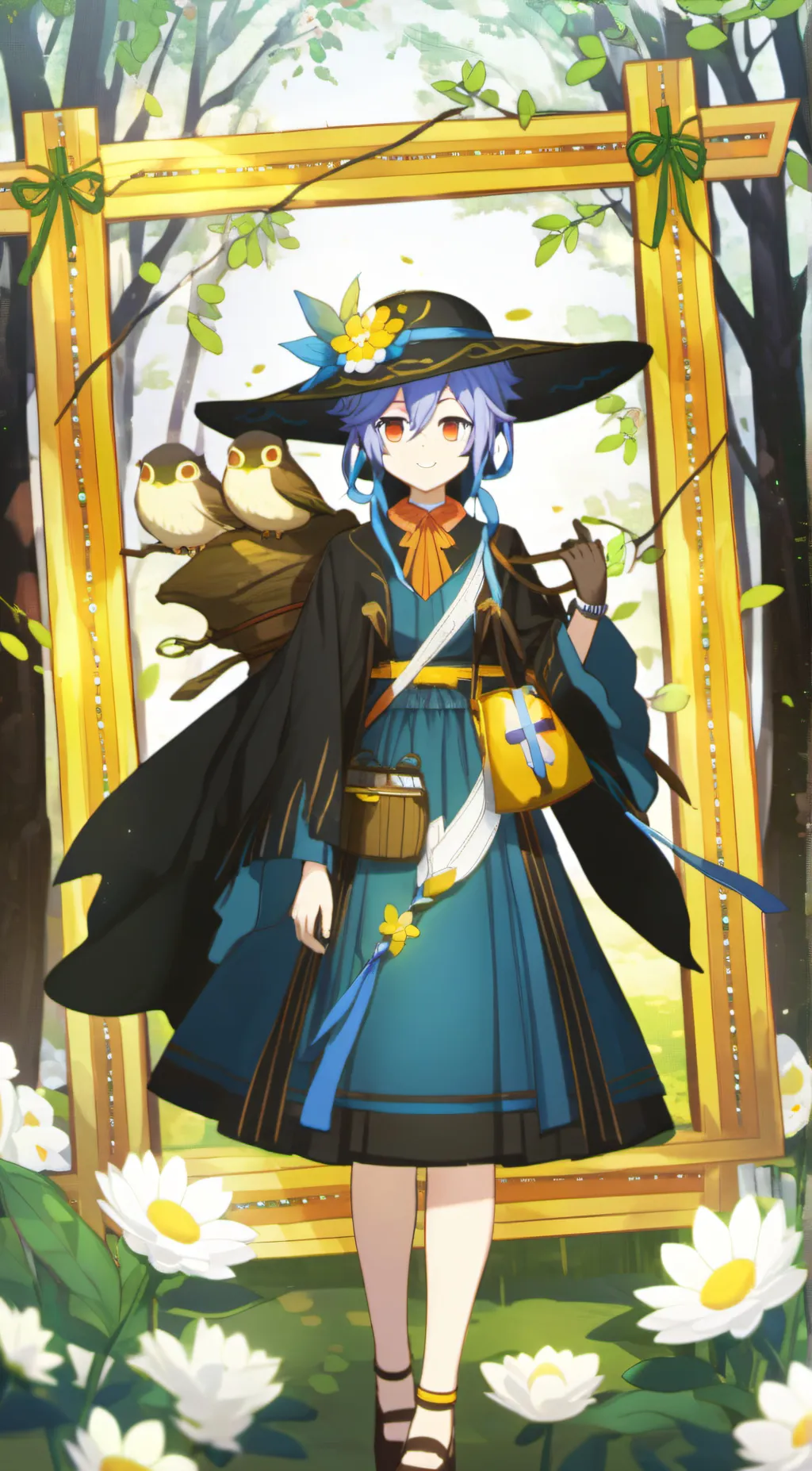 ai character: Faye background