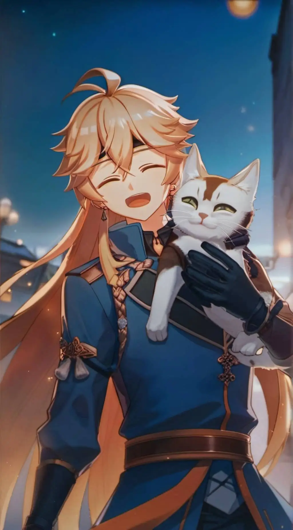 ai character: Aether 😍😋 background