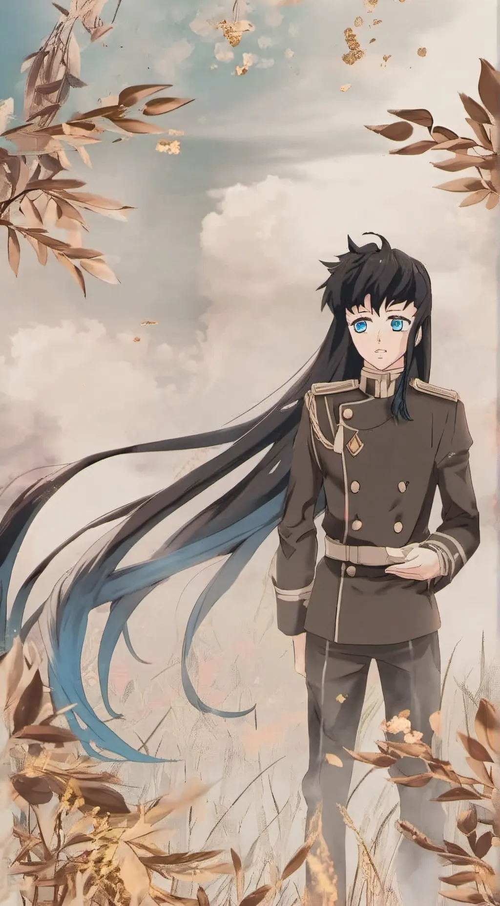 ai character: Muichiro  background