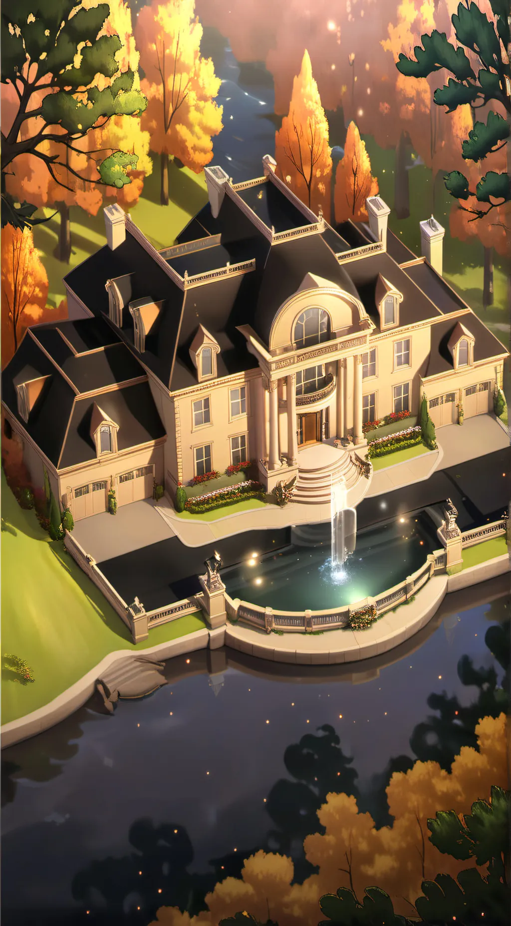 ai character: Poké-girl Mansion background