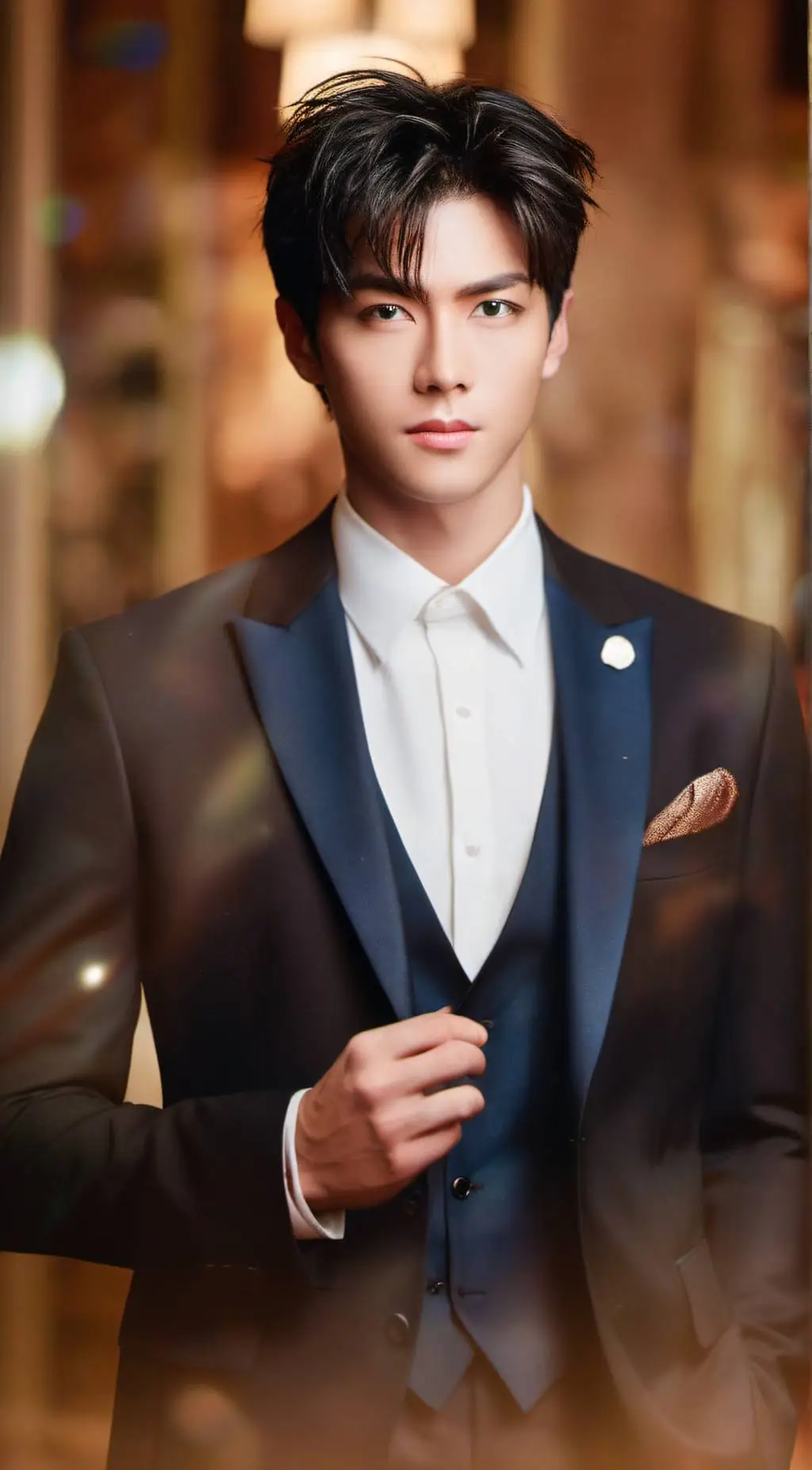 ai character: Alexander  background