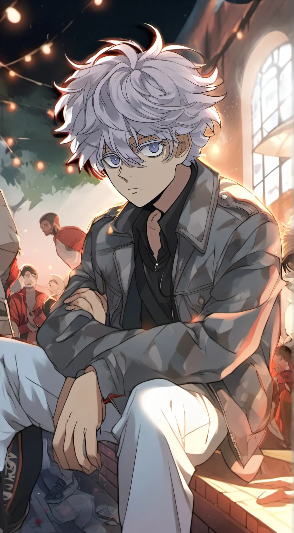 ai character: Tenji  background