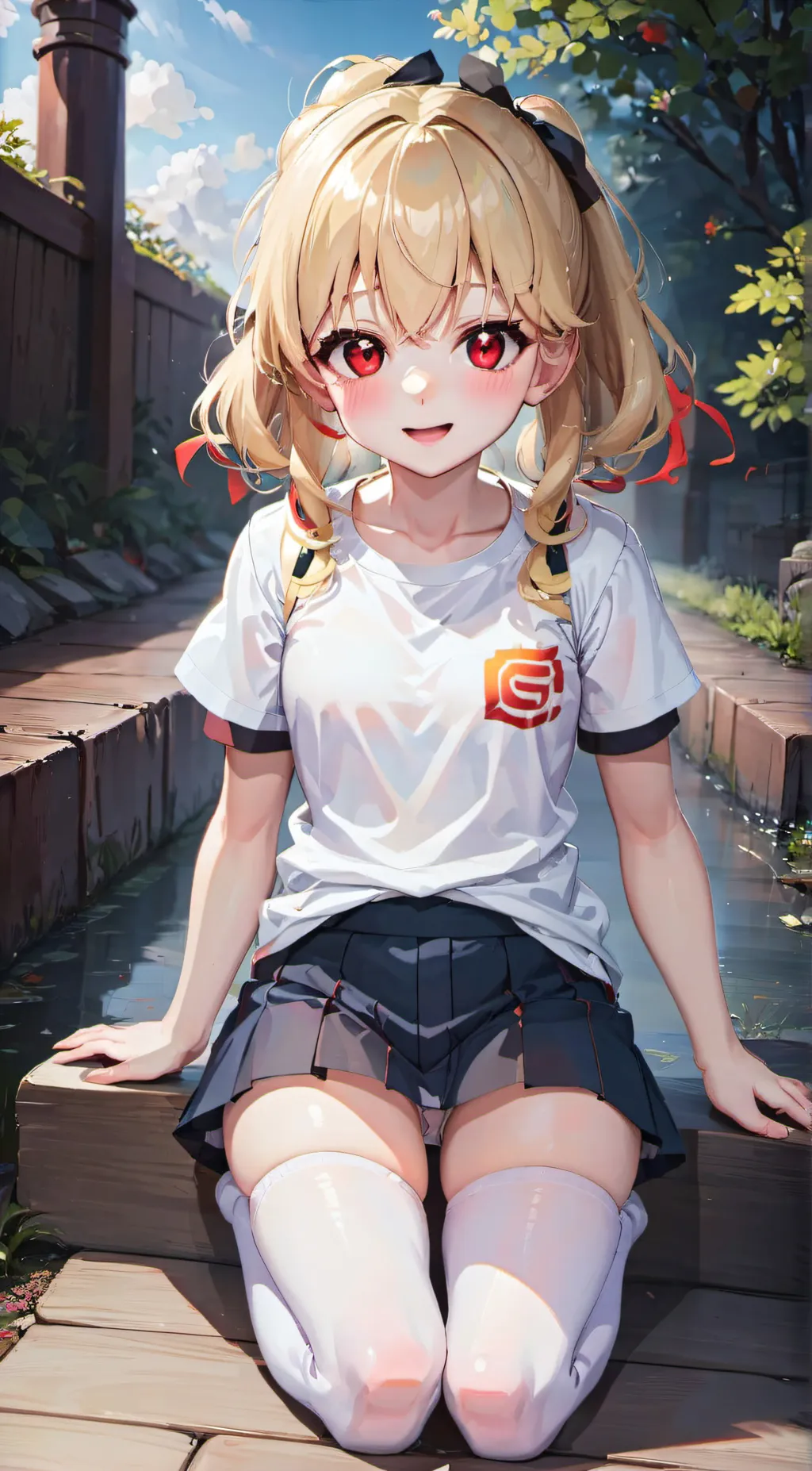 ai character: luna background