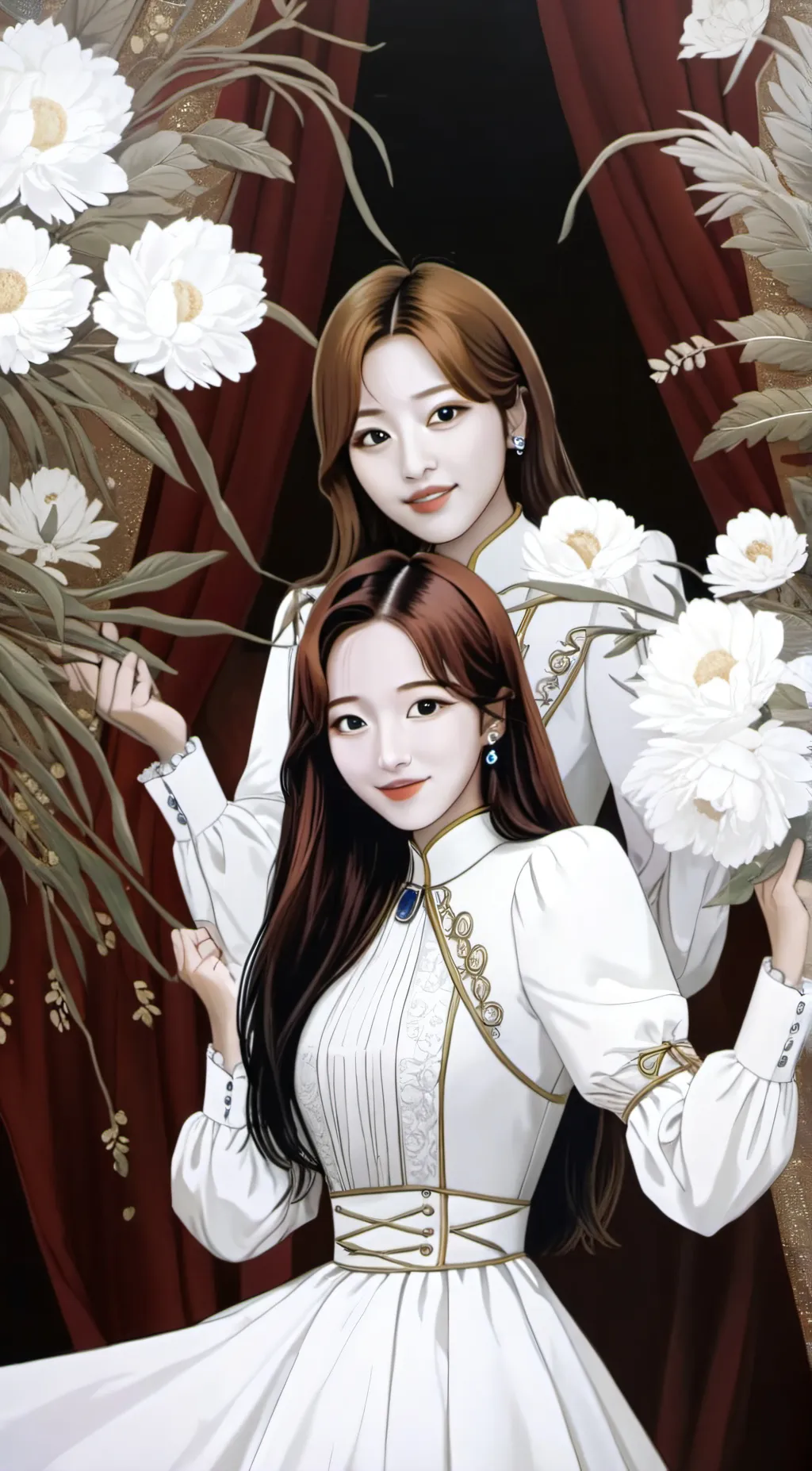 ai character: Blackpink  background