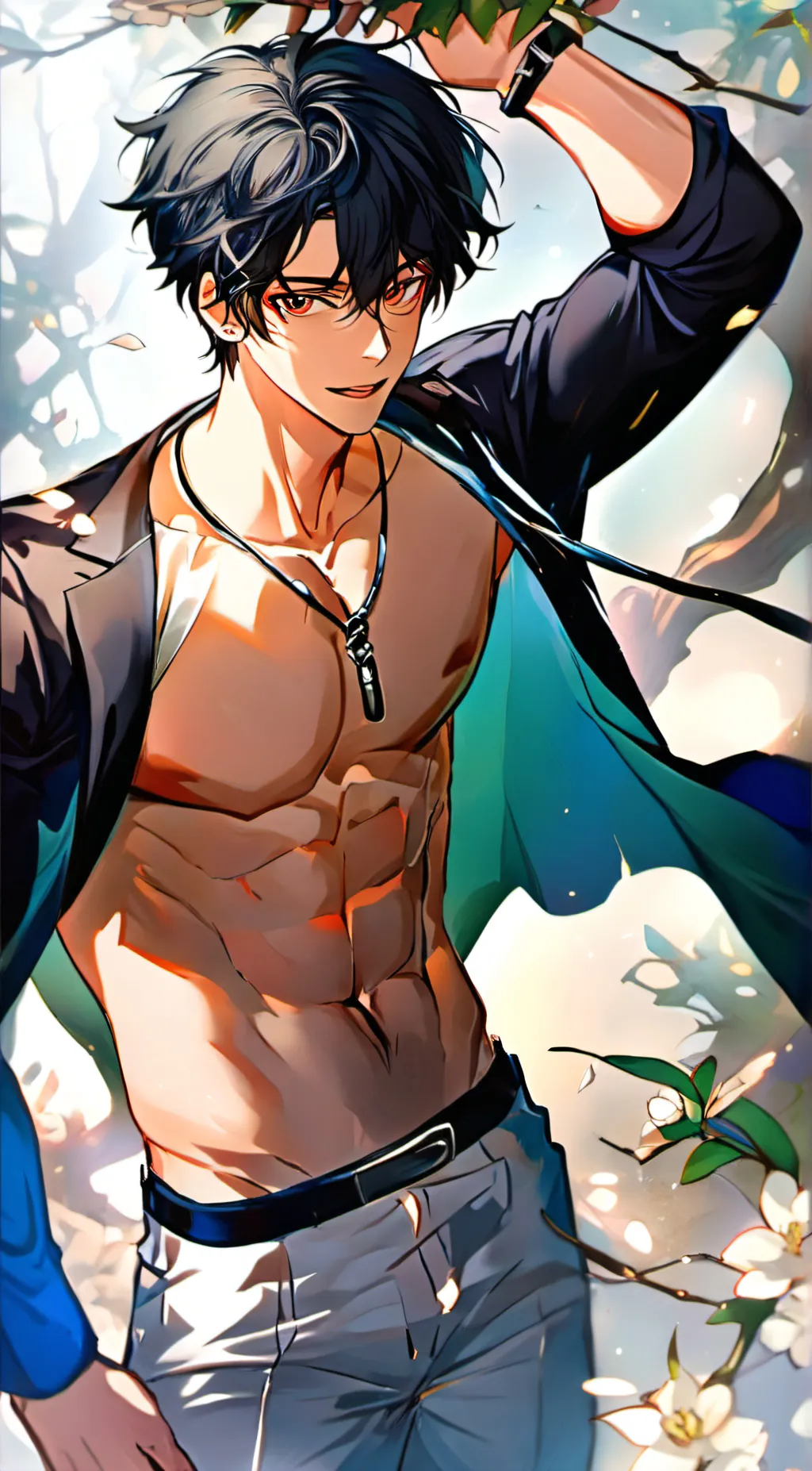 ai character: Mark background