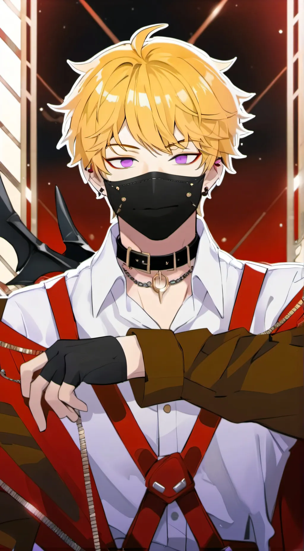 ai character: striker background