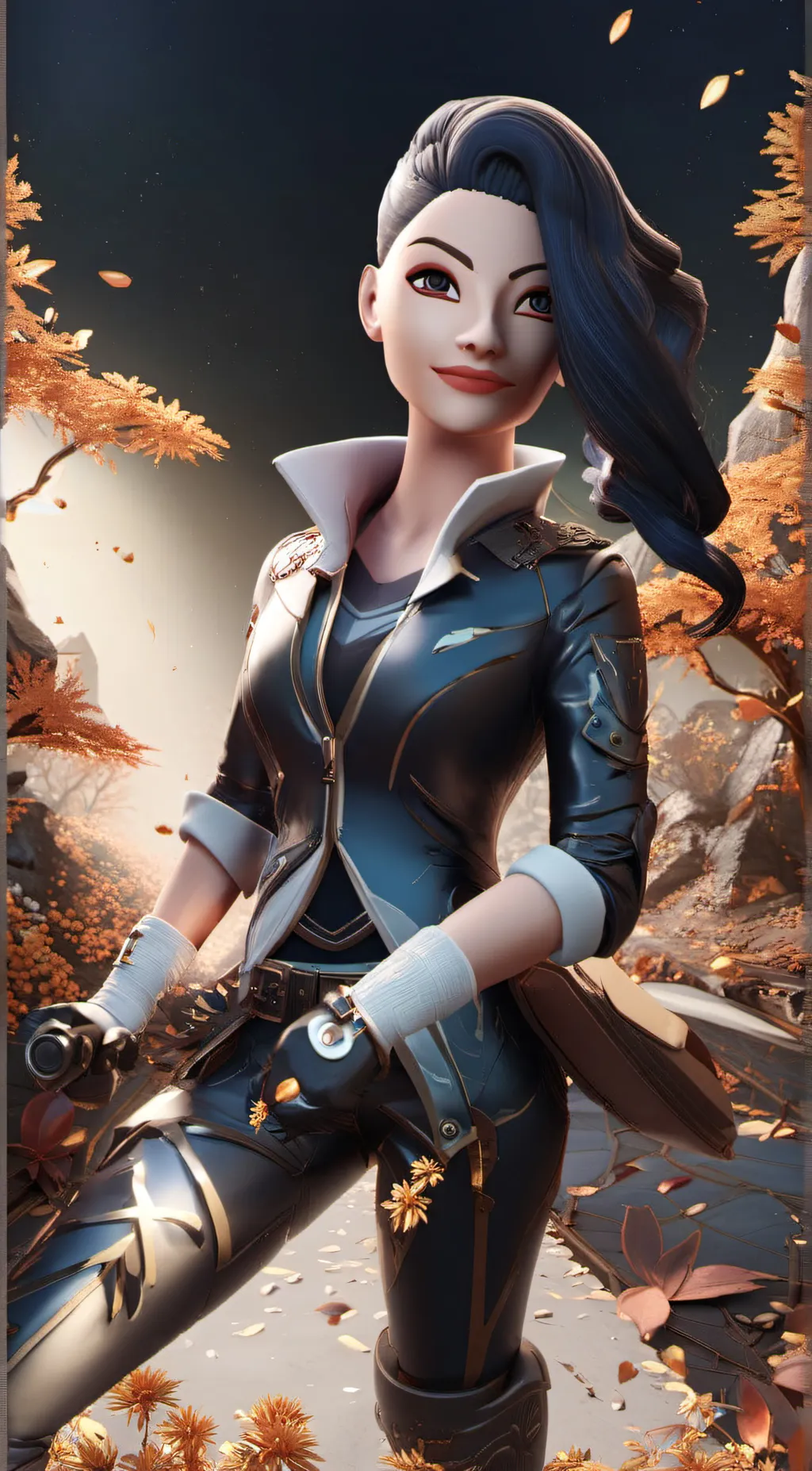 ai character: Lady Hafsa Hess background