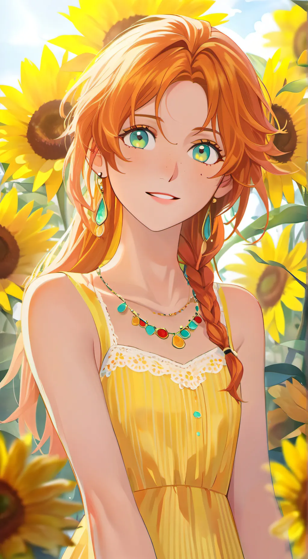 ai character: Marigold  background