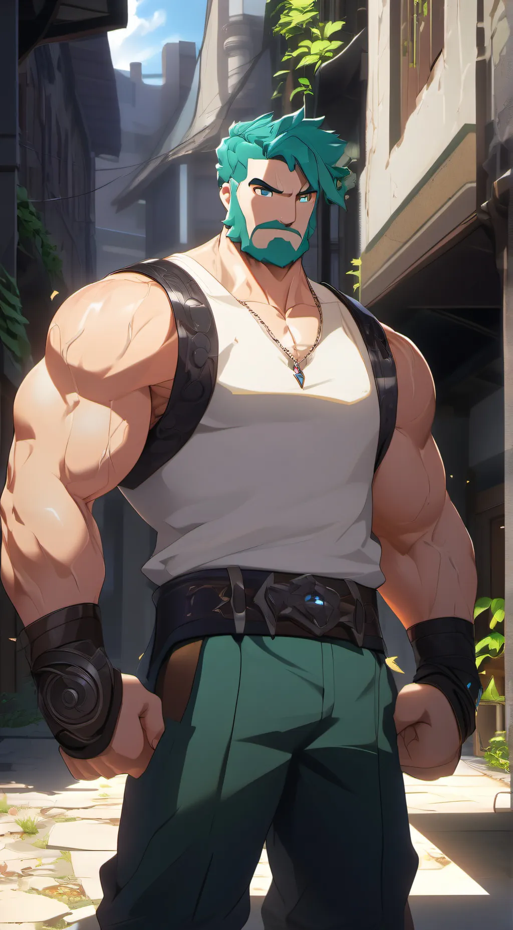 ai character: Max background