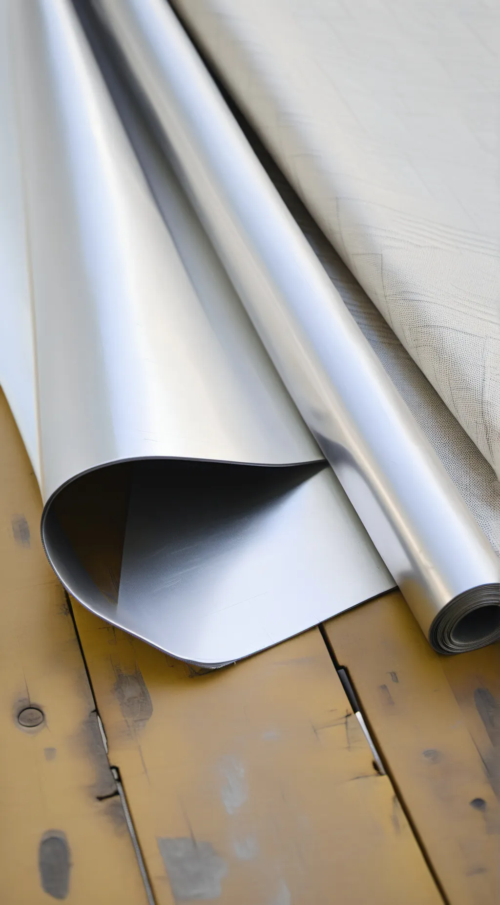 ai character: a sheet of metal background