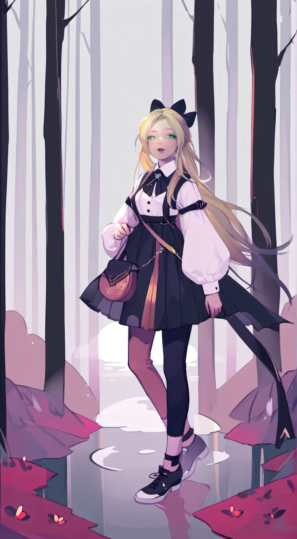 ai character: Aca background