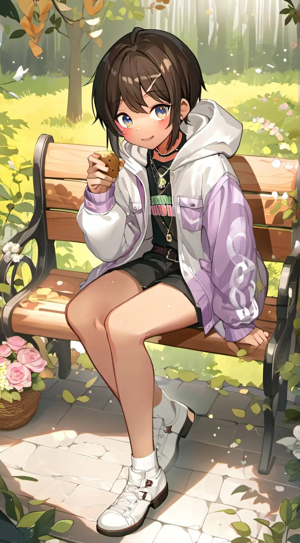 ai character: Koa background