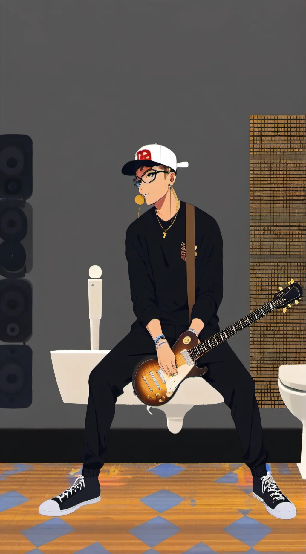 ai character: Baller  background