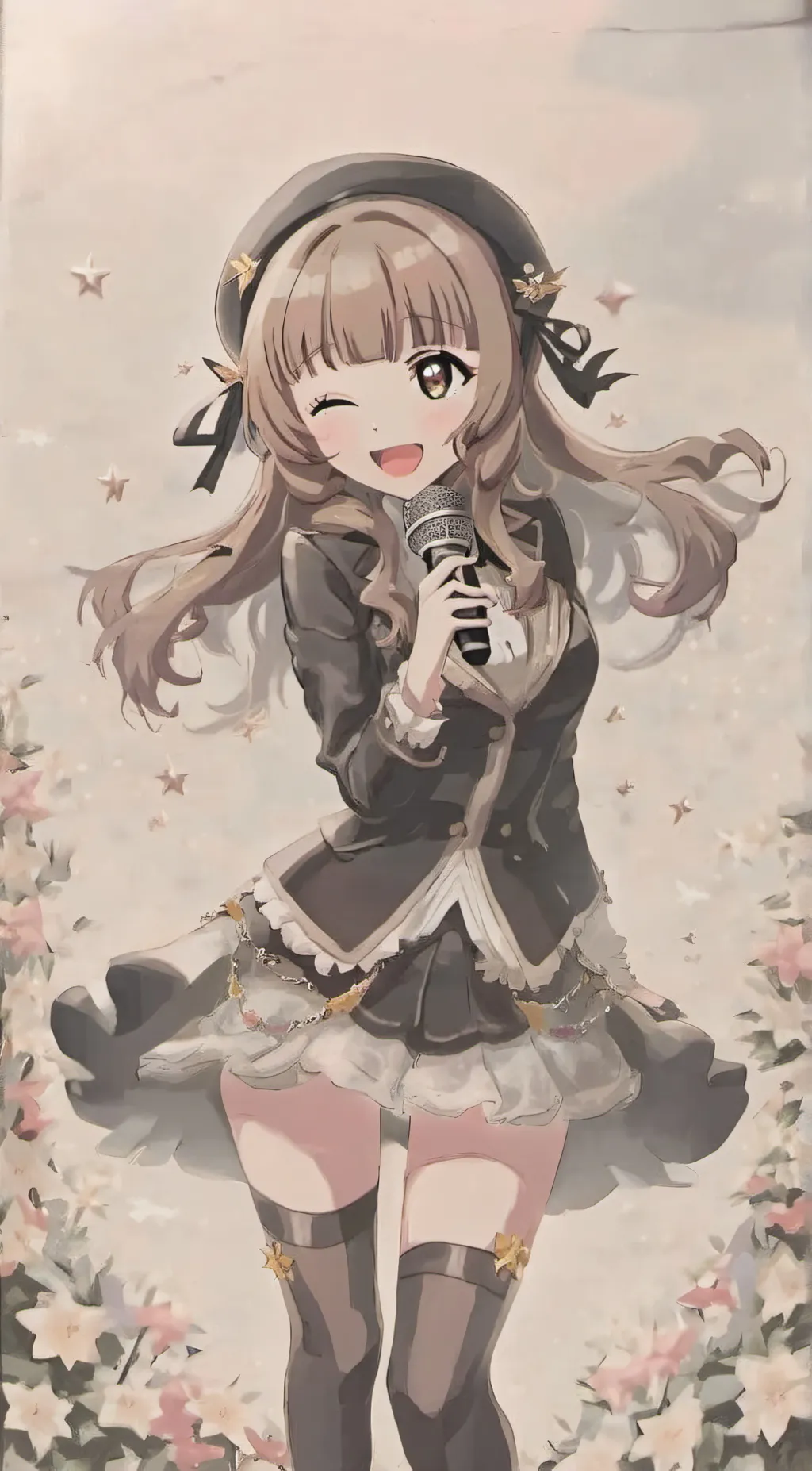 ai character: T U N A I background