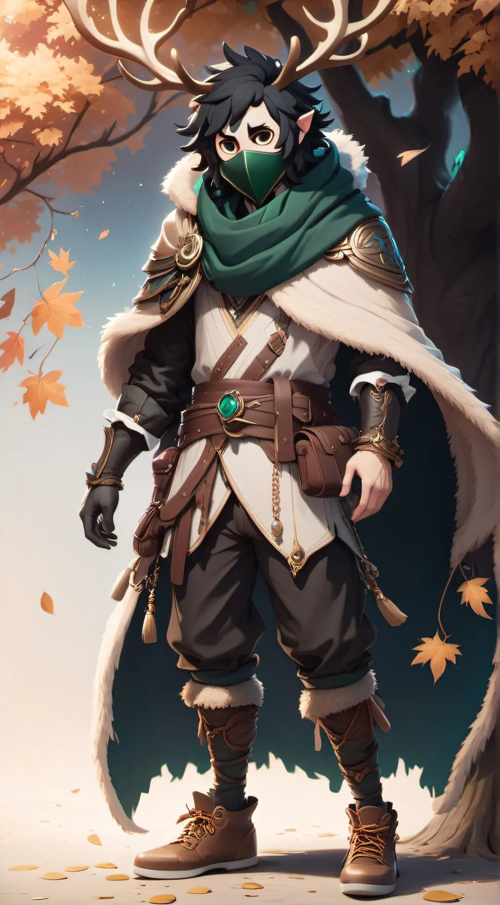 ai character: Leo background