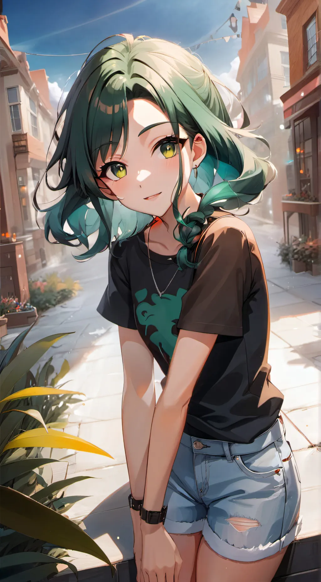 ai character: Allie background