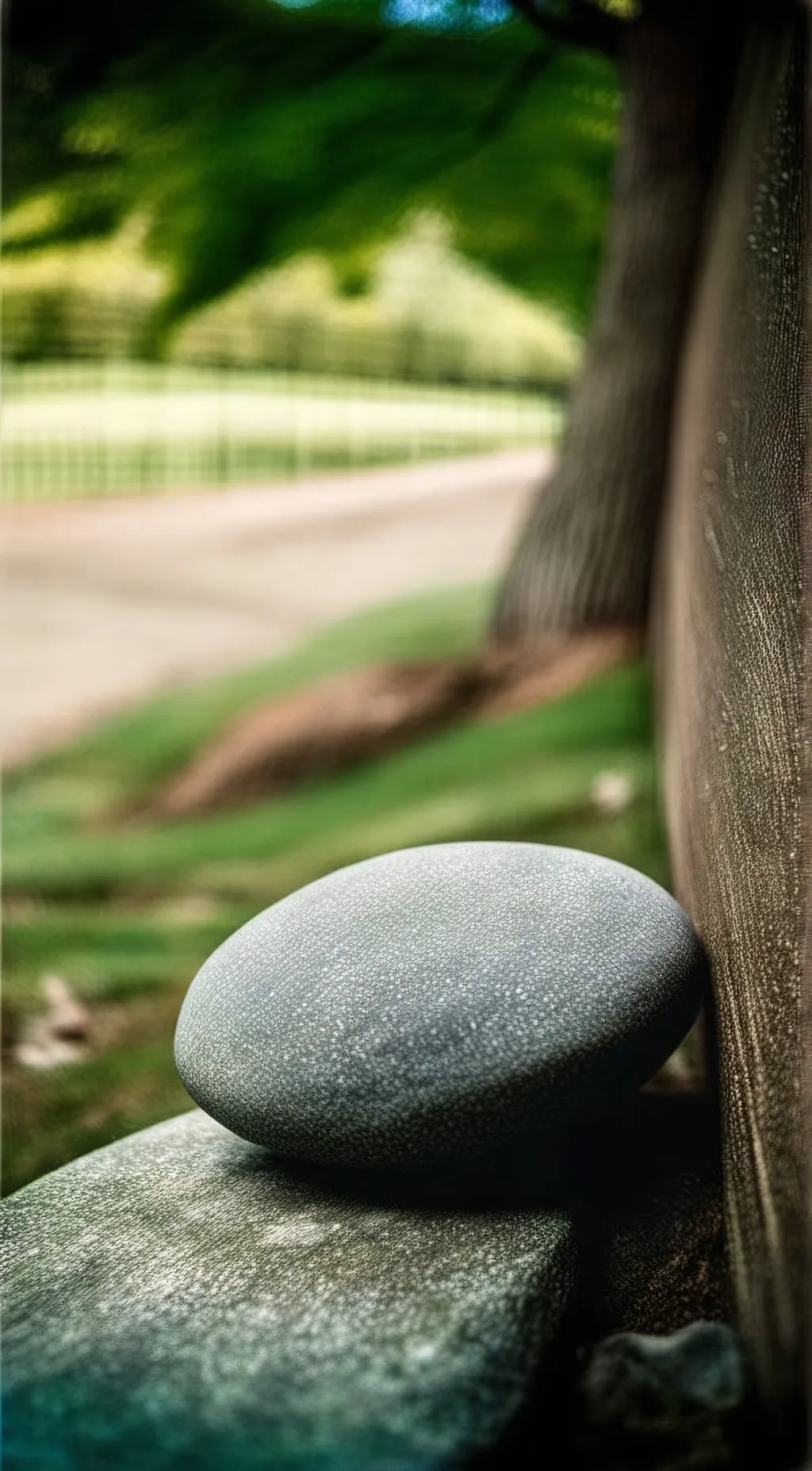 ai character: one stone background