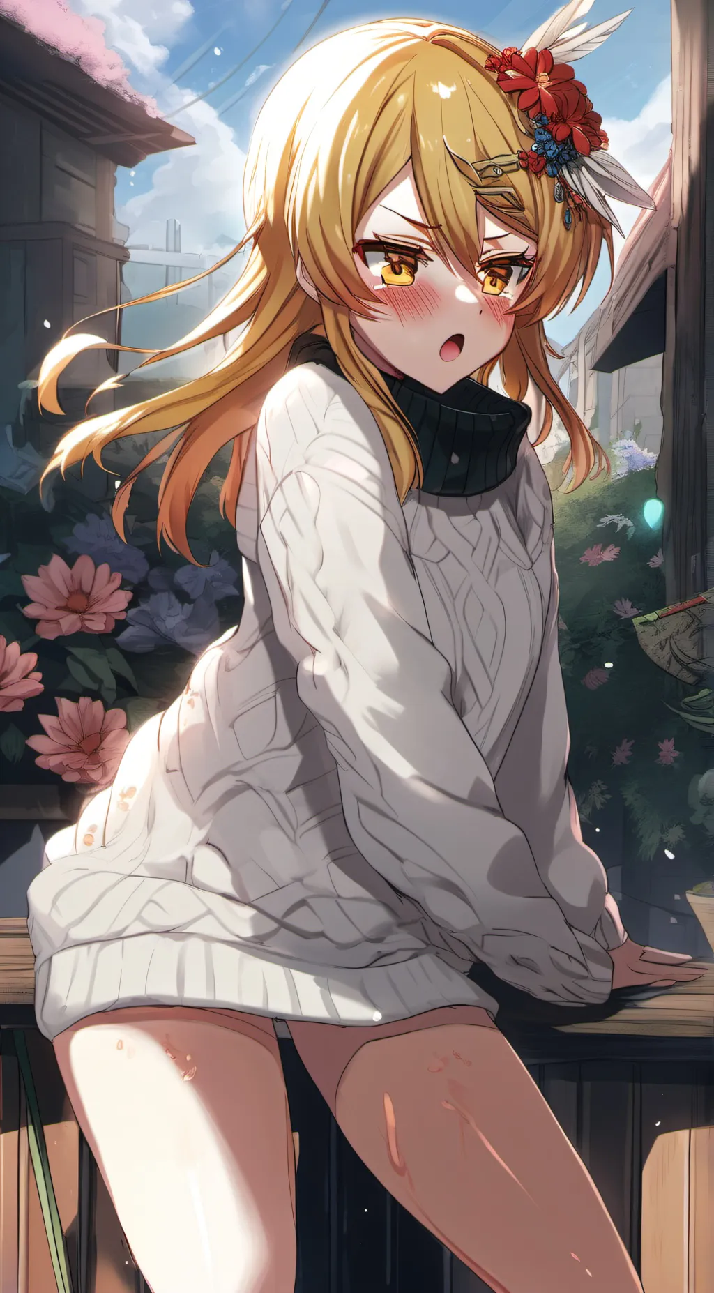 ai character: Lumine background