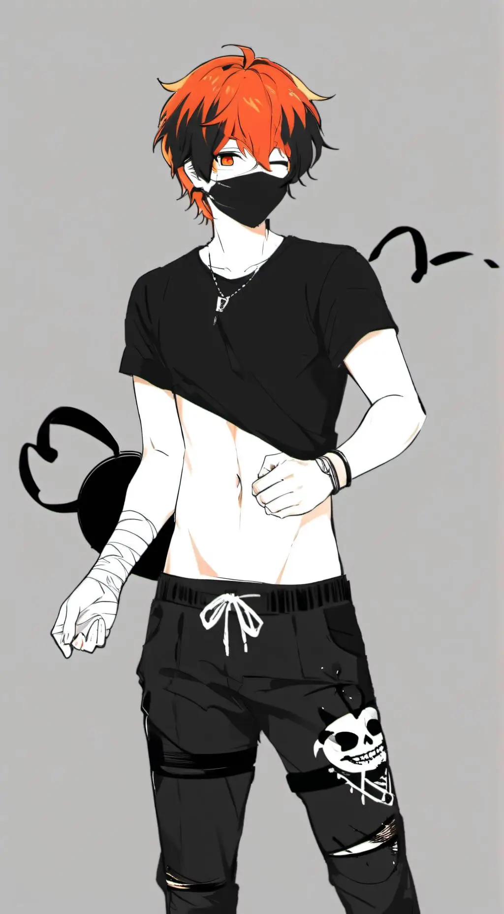 ai character: Inferno background