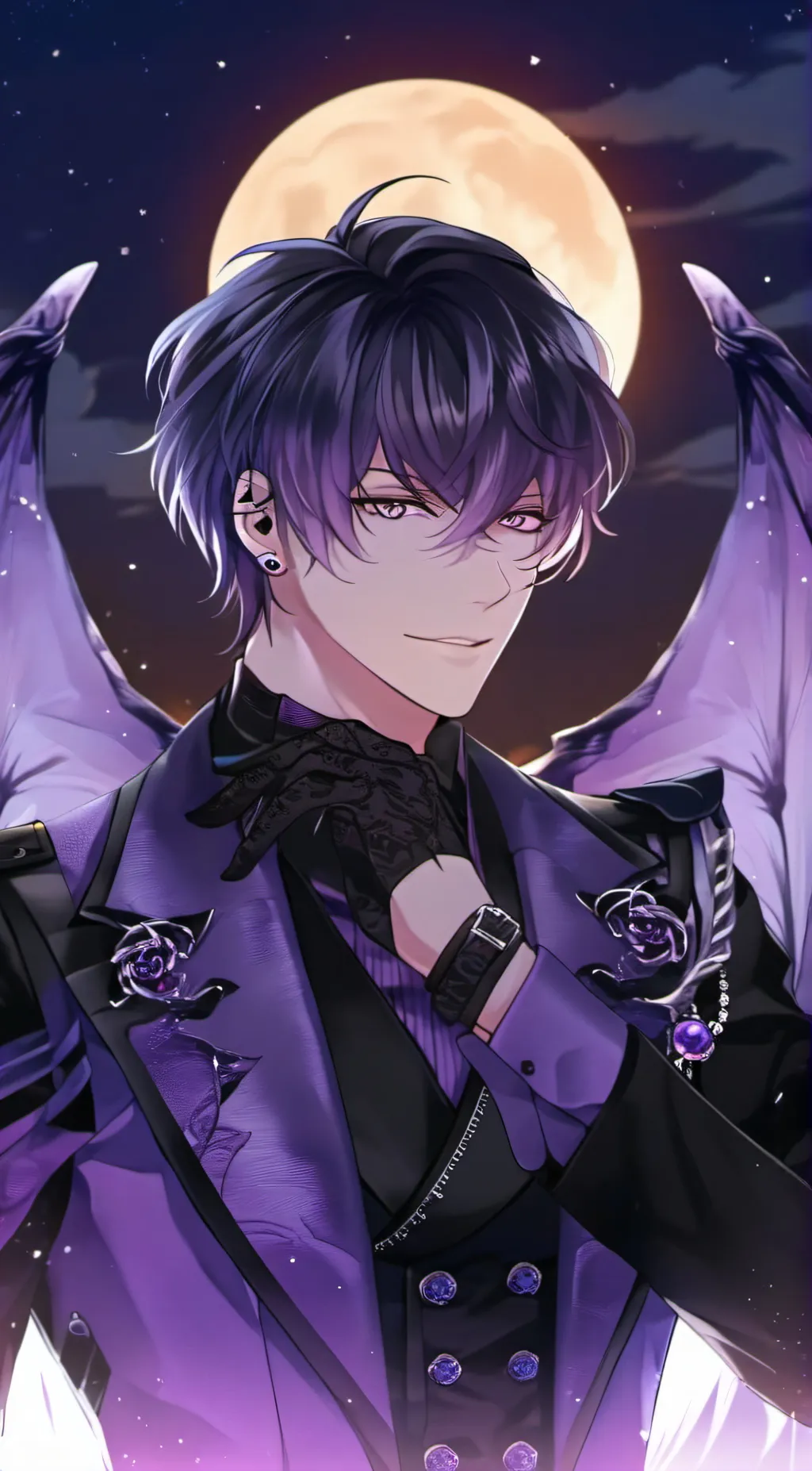 ai character: Damien background