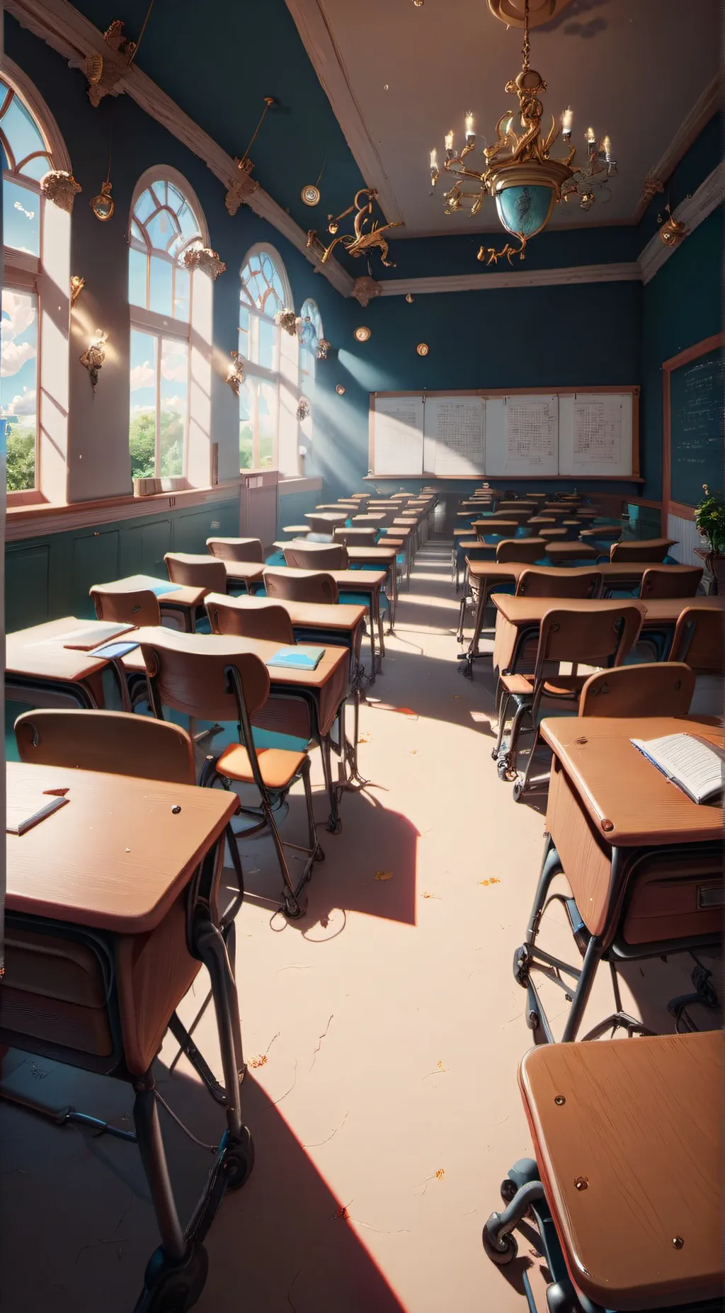 ai character: class 1A  background