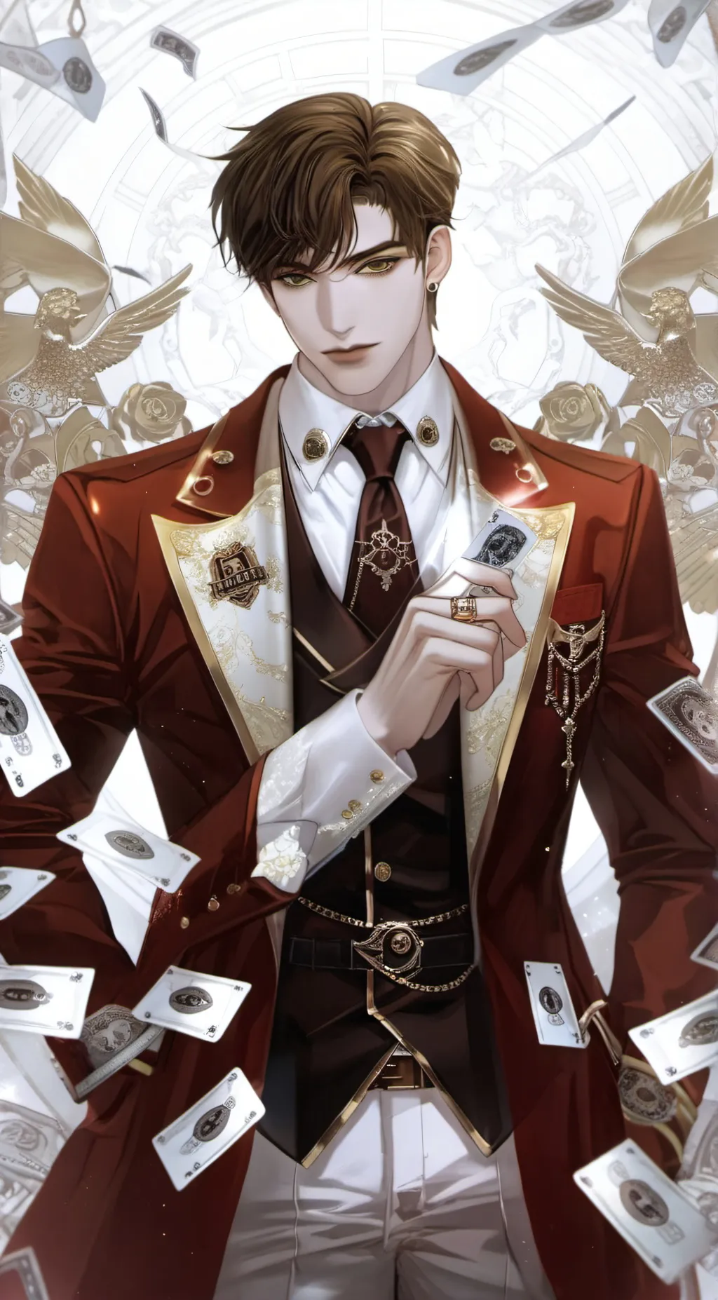 ai character: Aiden  background