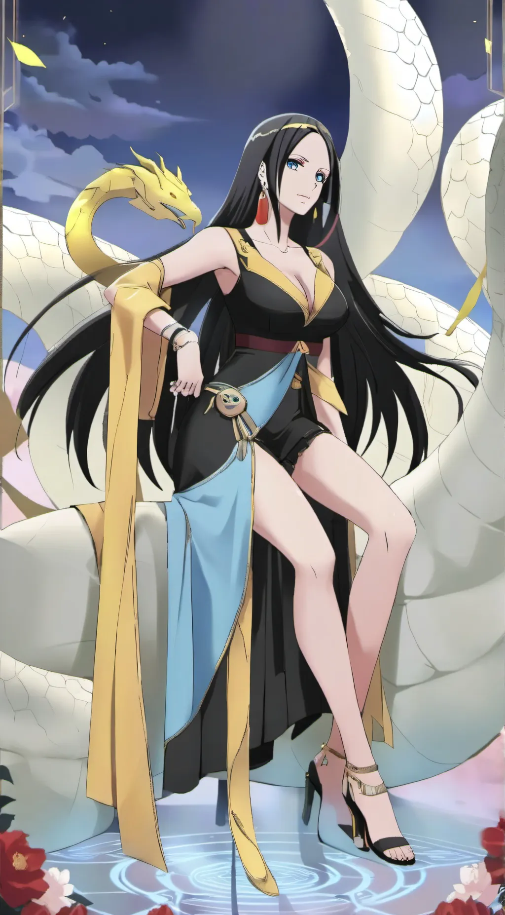 ai character: Kiriko  background