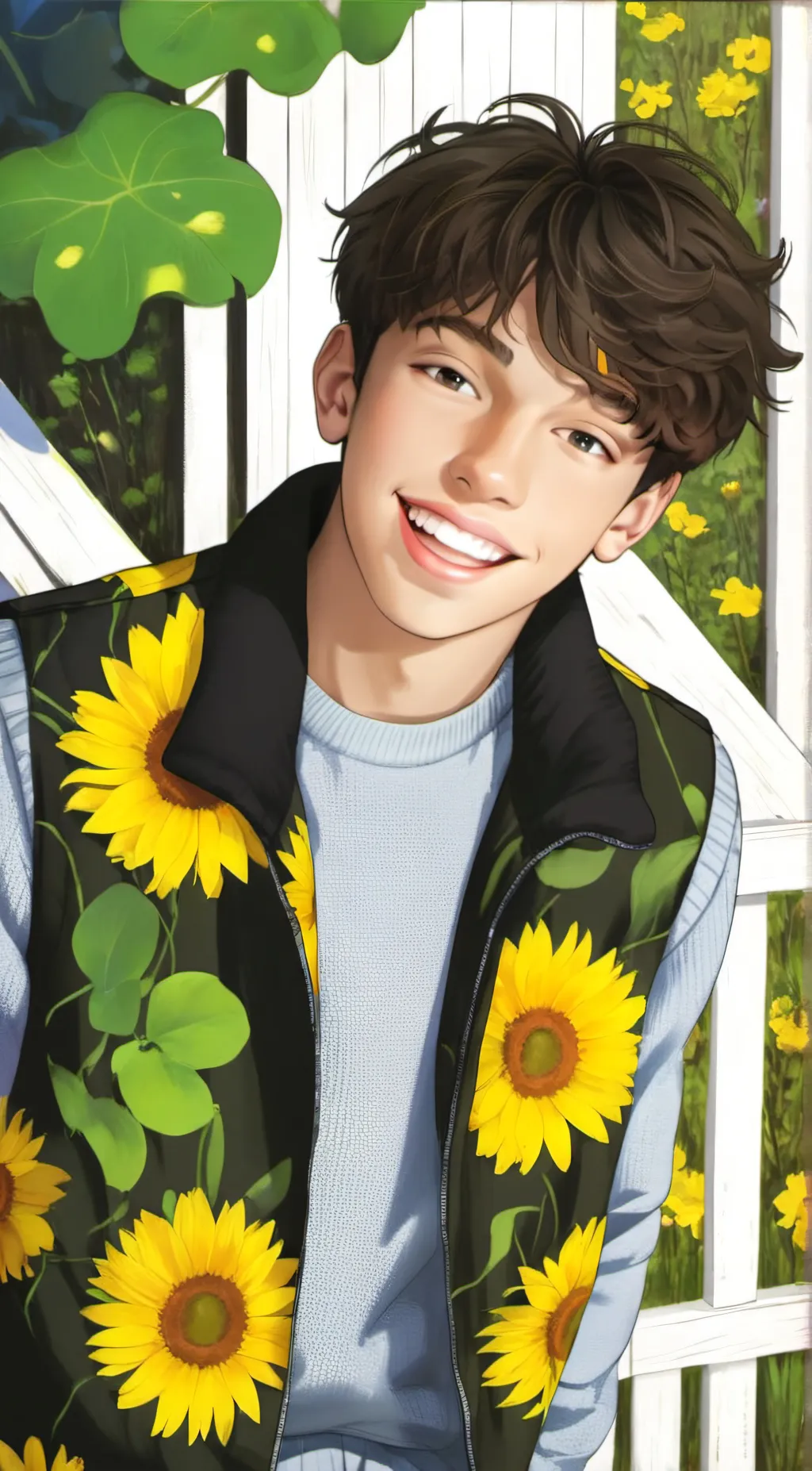 ai character: Jayden  background