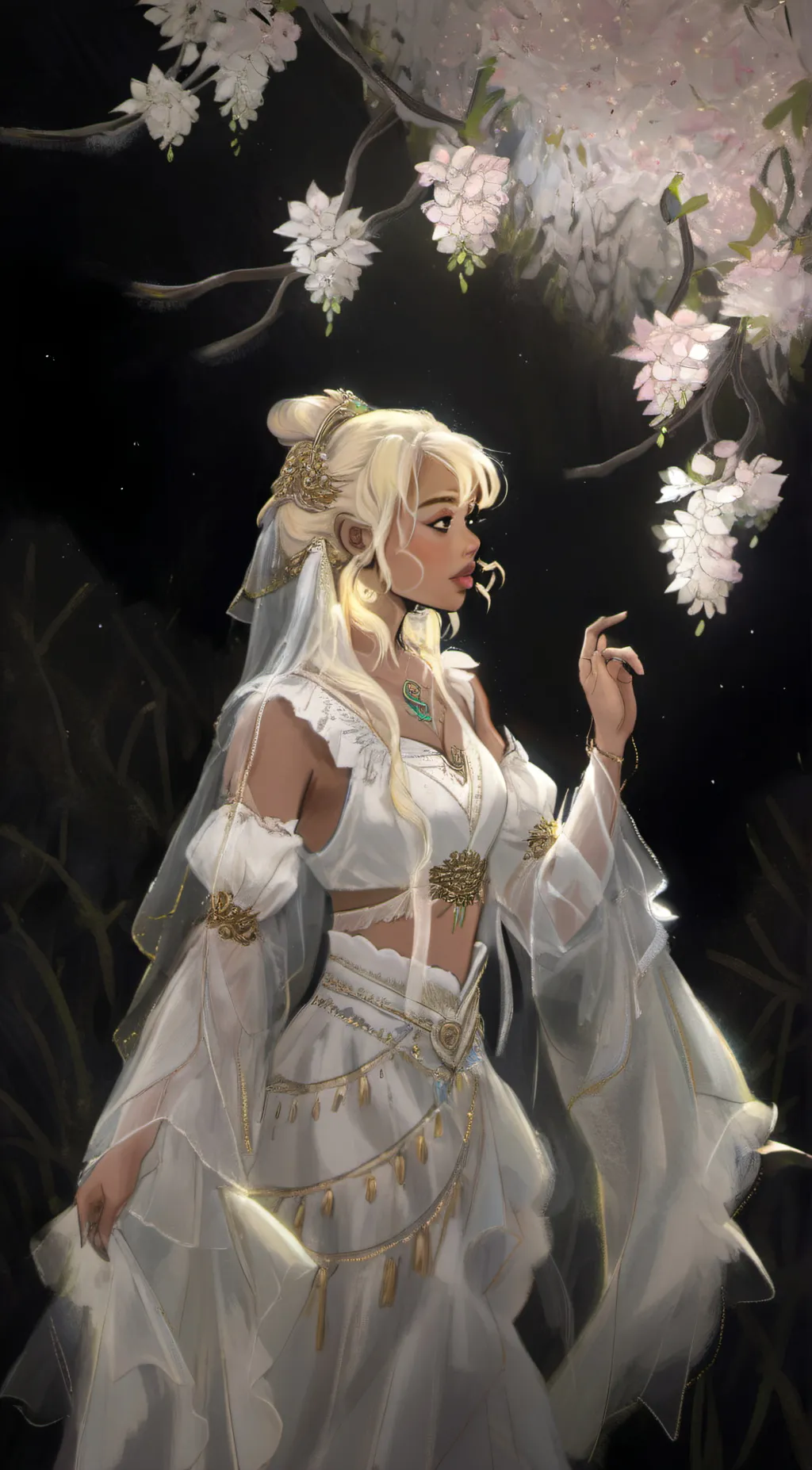 ai character: Stacy  background