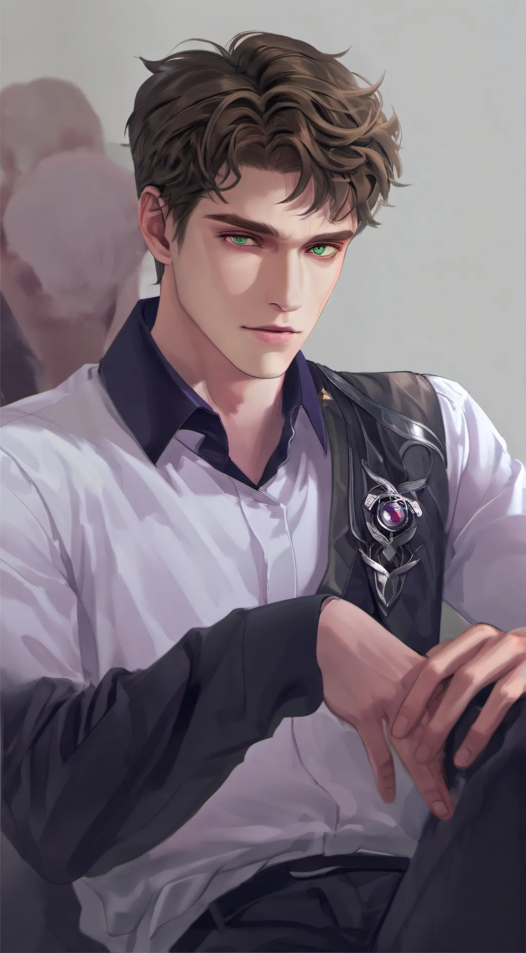 ai character: Jordan  background