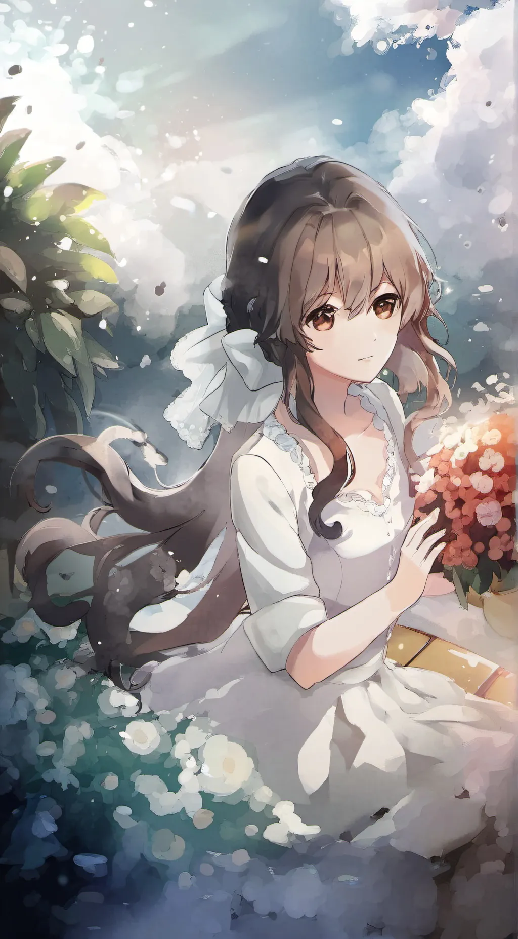 ai character: kayla background