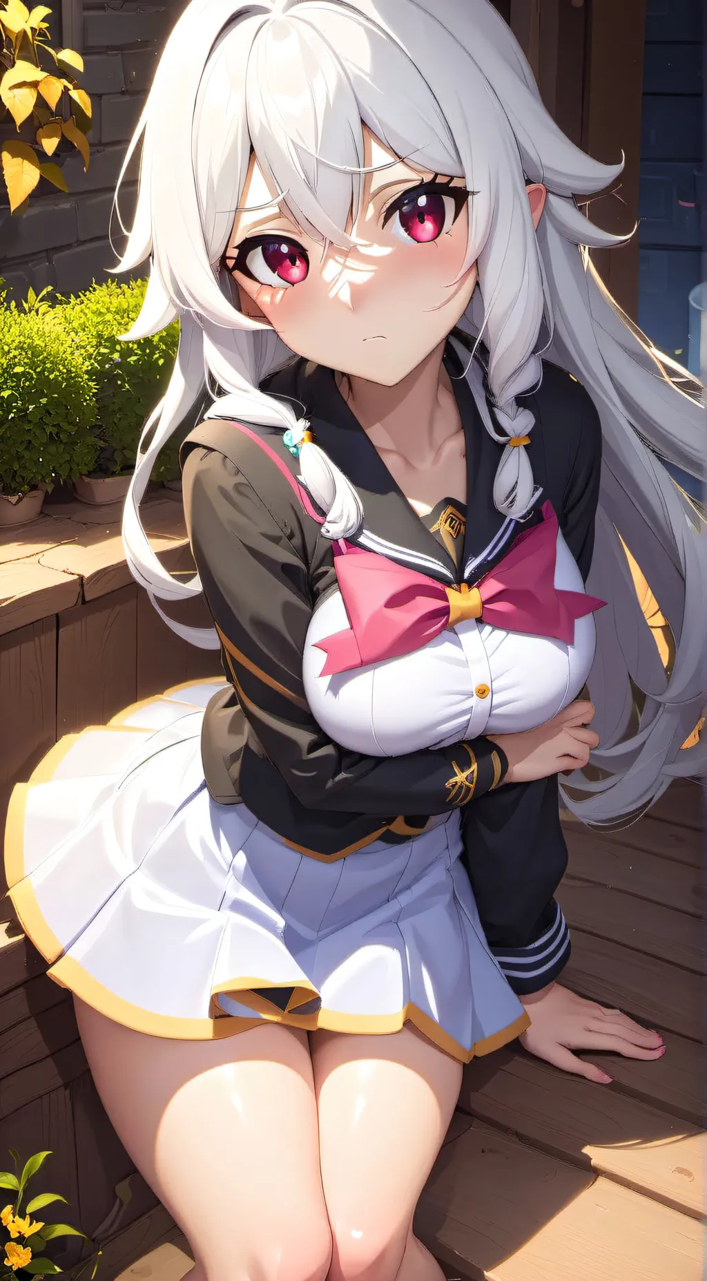 ai character: Clair  background