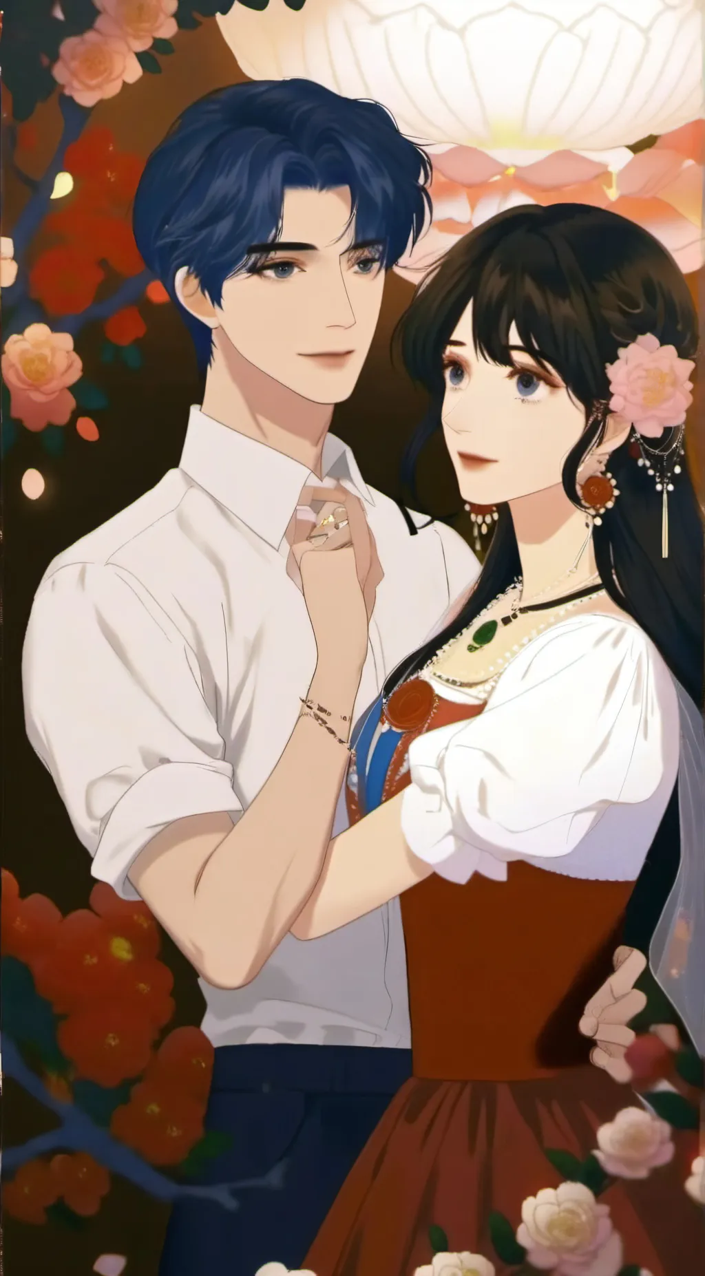 ai character: ur sister and urBF background