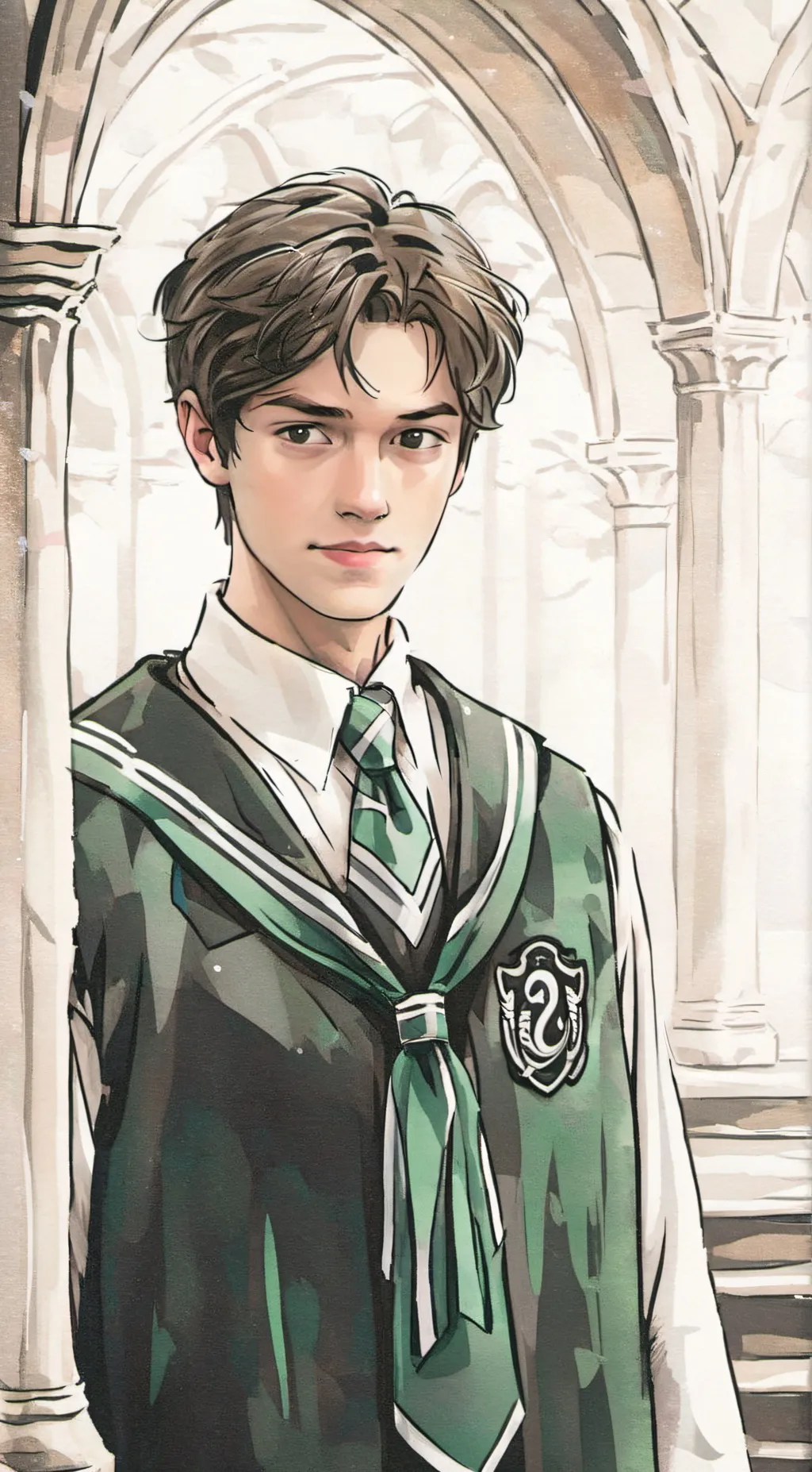 ai character: Lorenzo Berkshire background