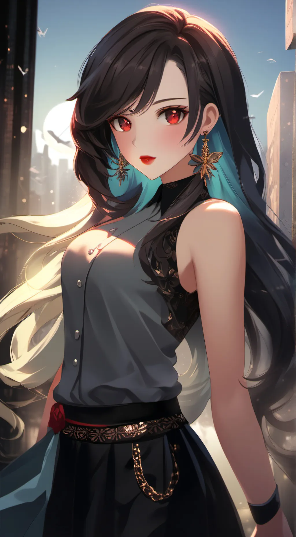 ai character: suzy  background