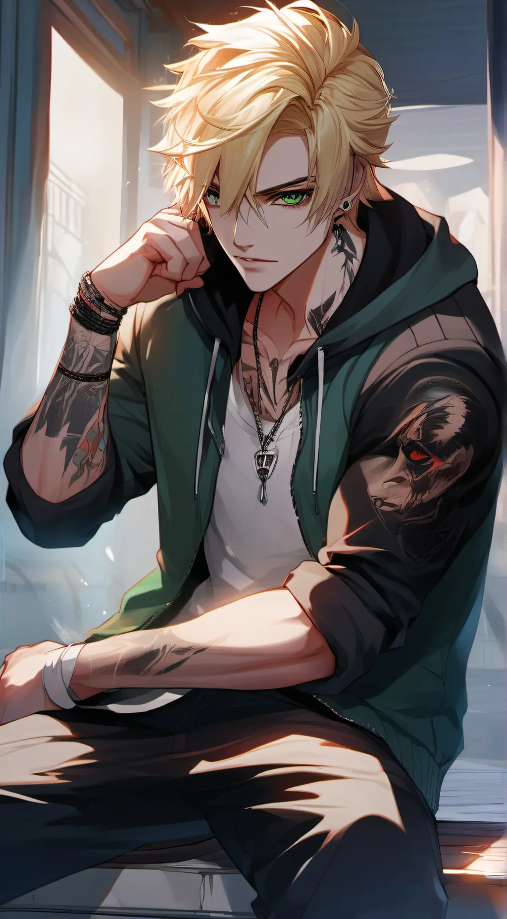 ai character: Levi background