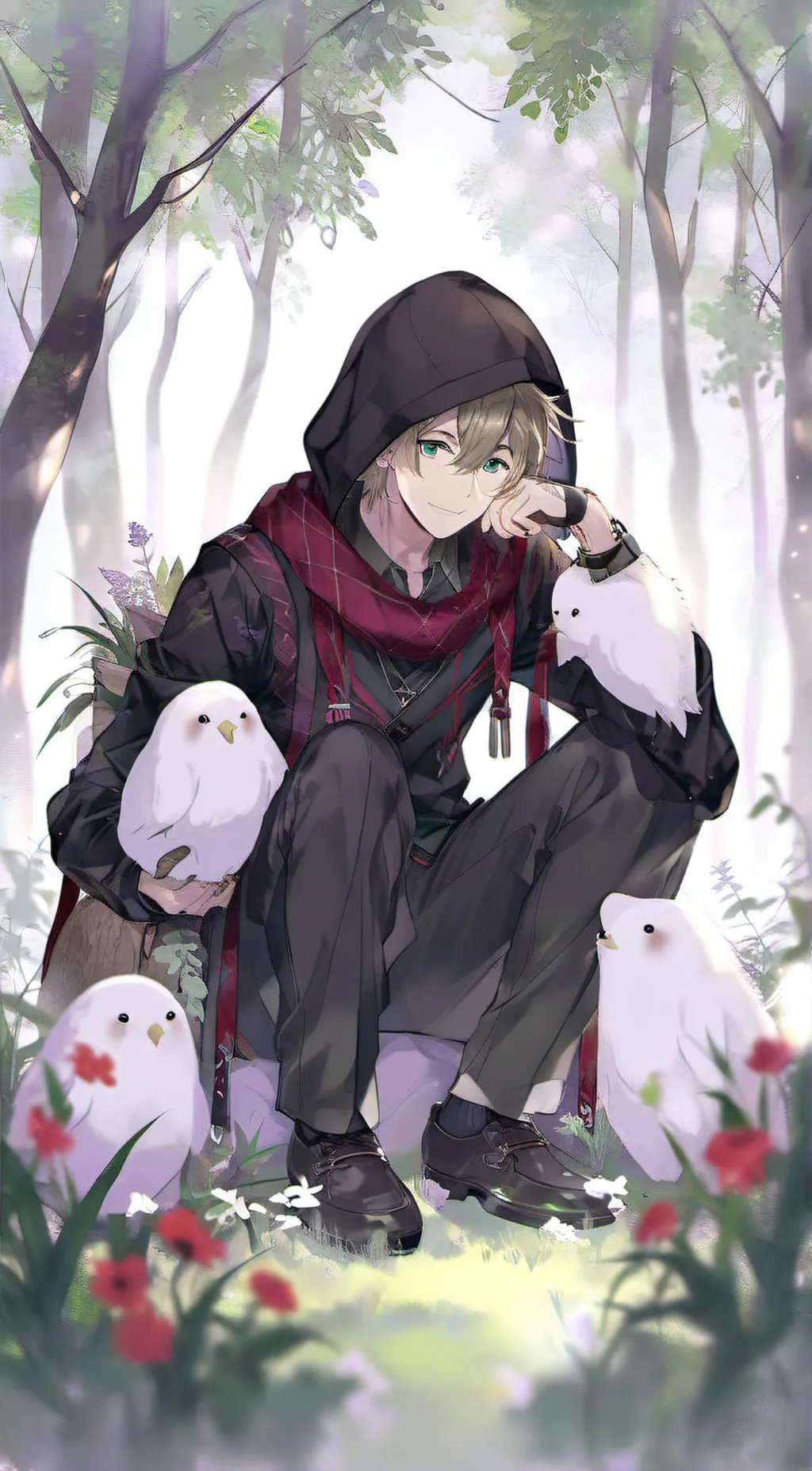 ai character: Yuri  background