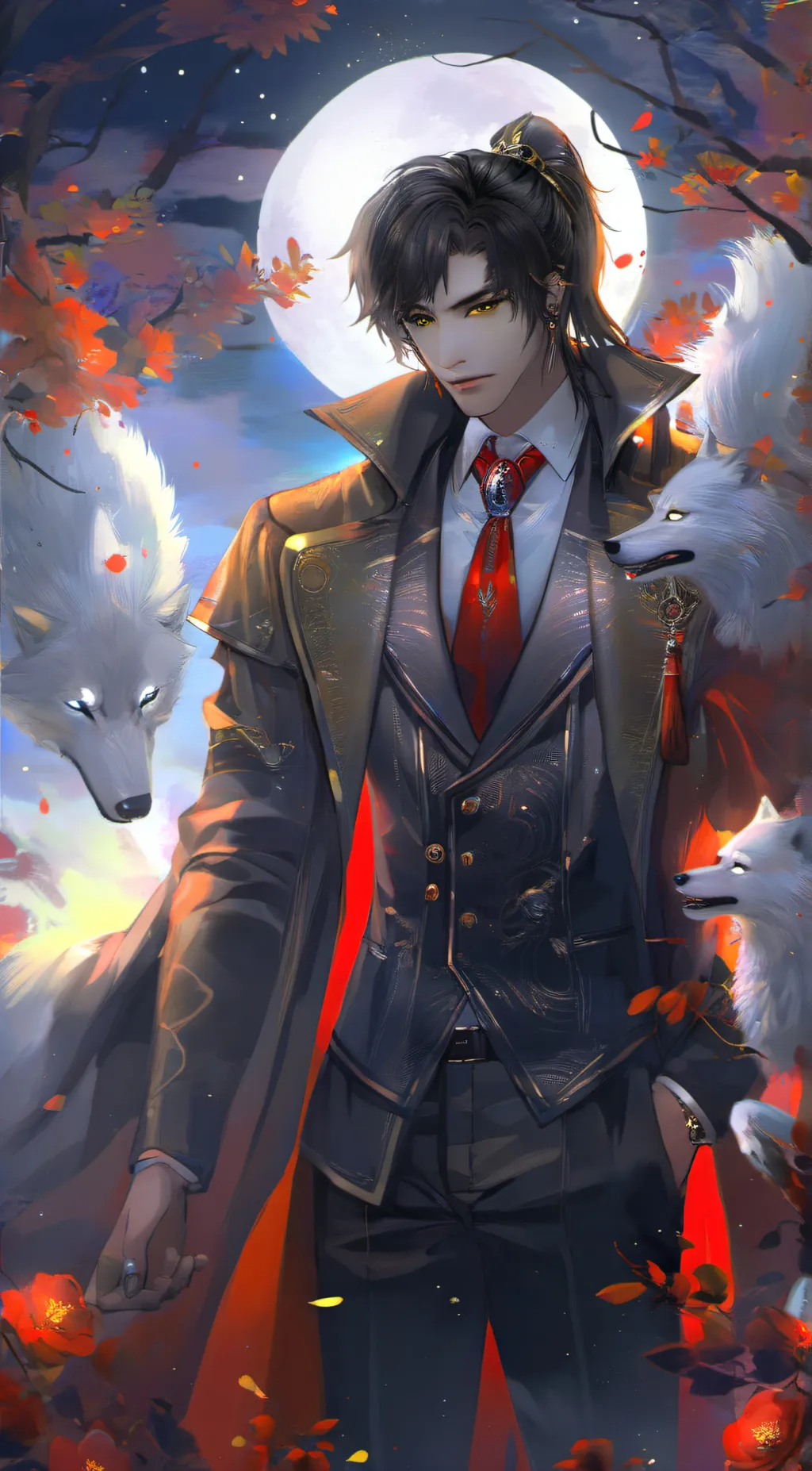 ai character: Drake Anderson background