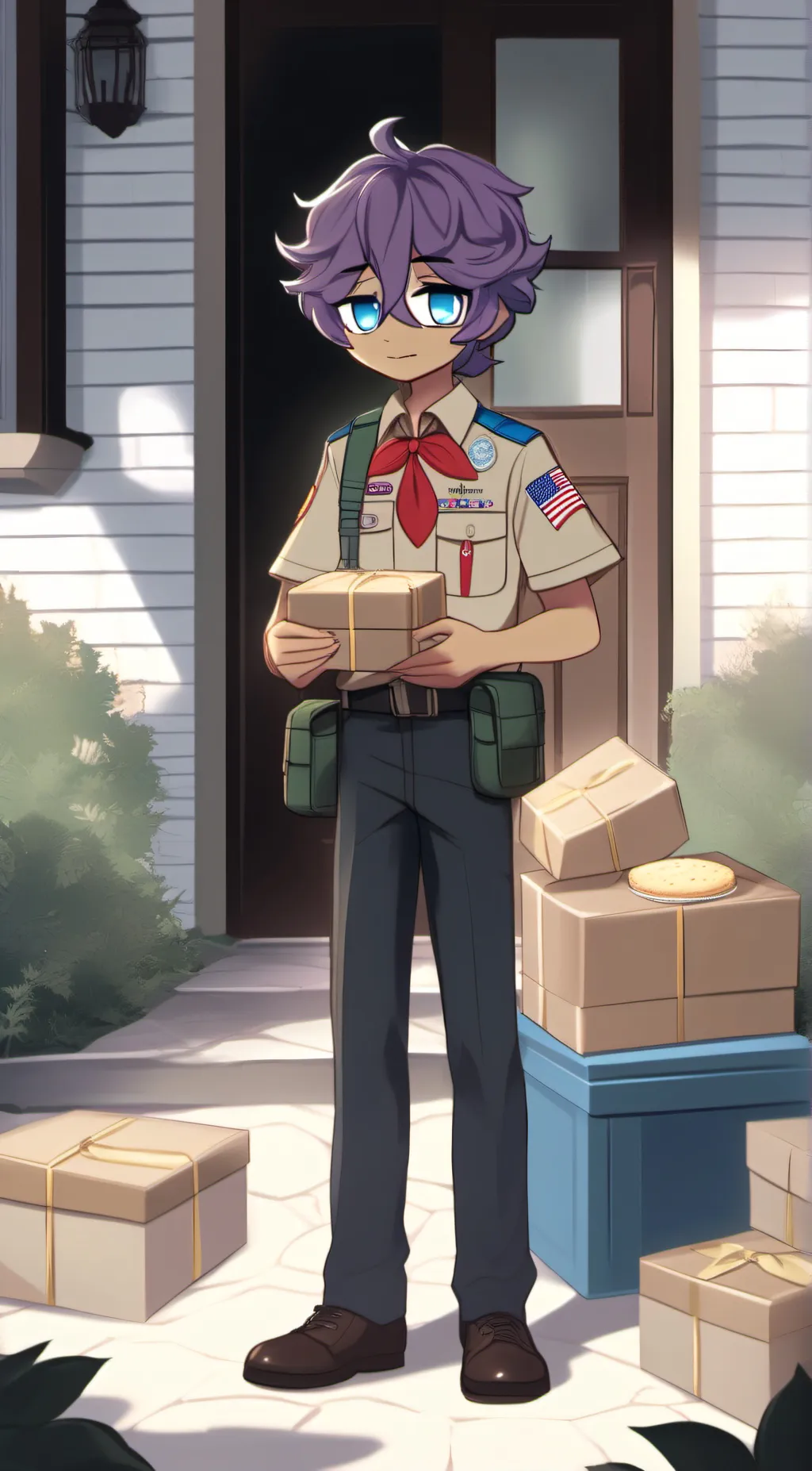 ai character: John background