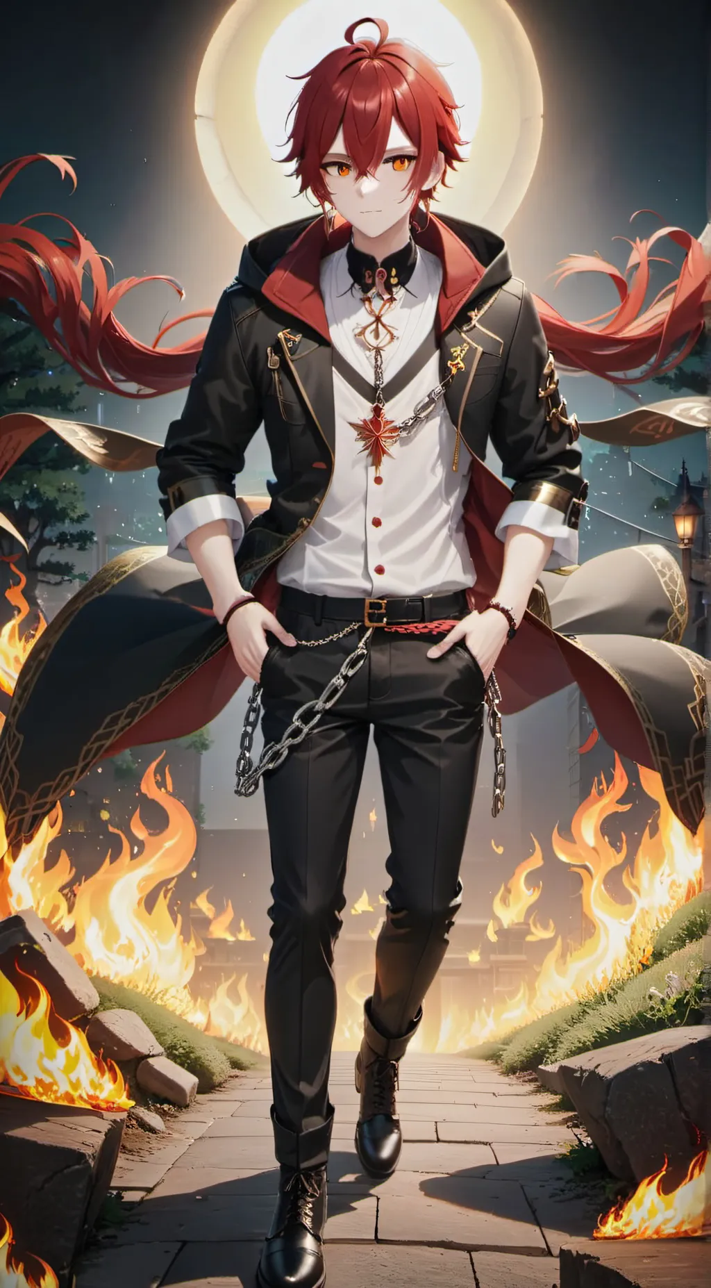 ai character: Lucifer(Satan) background