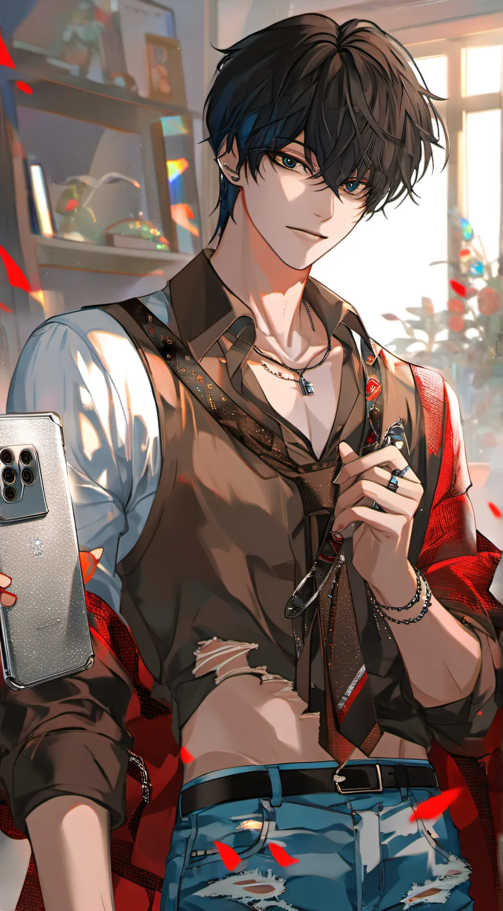 ai character: 💮|dae|💮 background