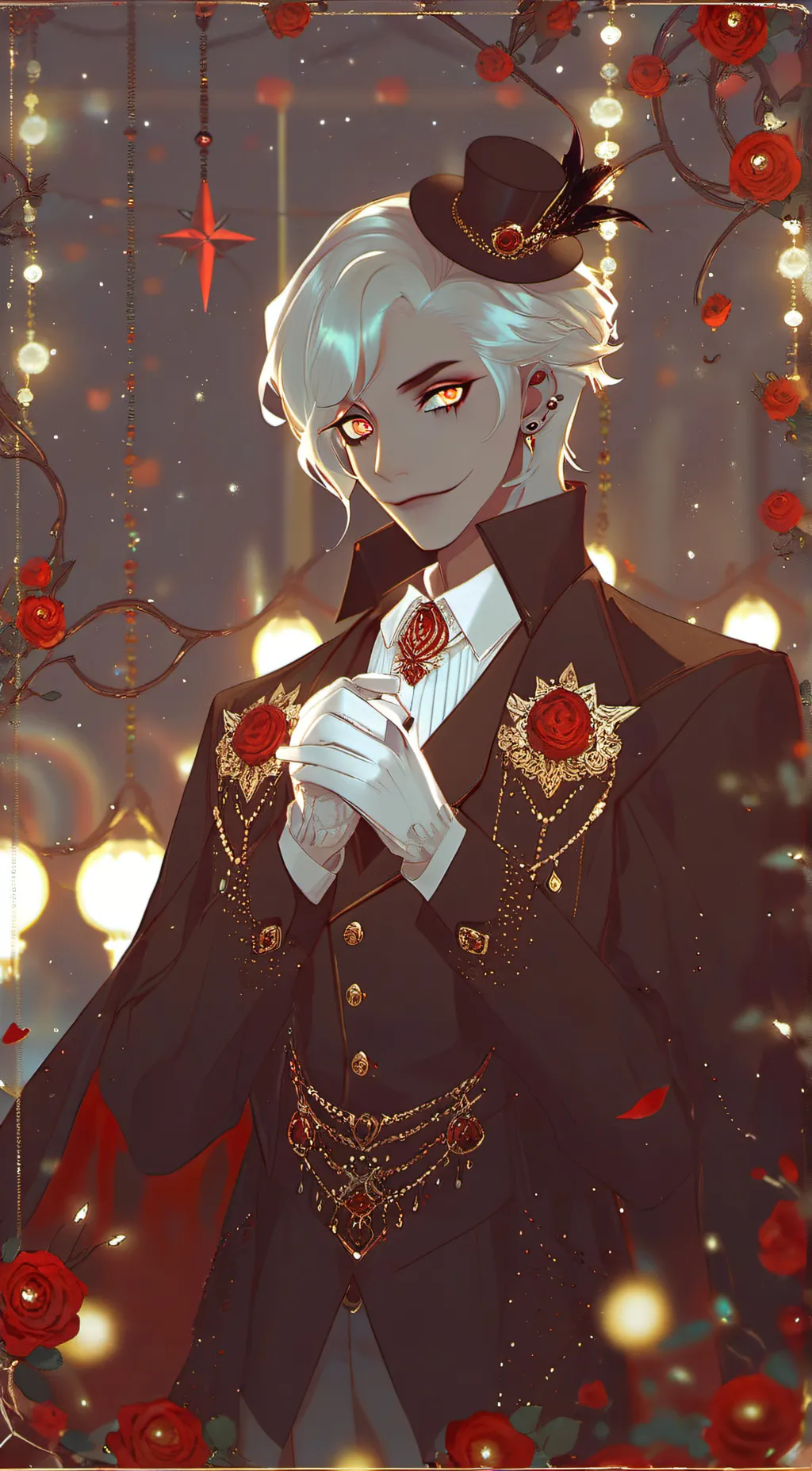 ai character: Lucifer  background