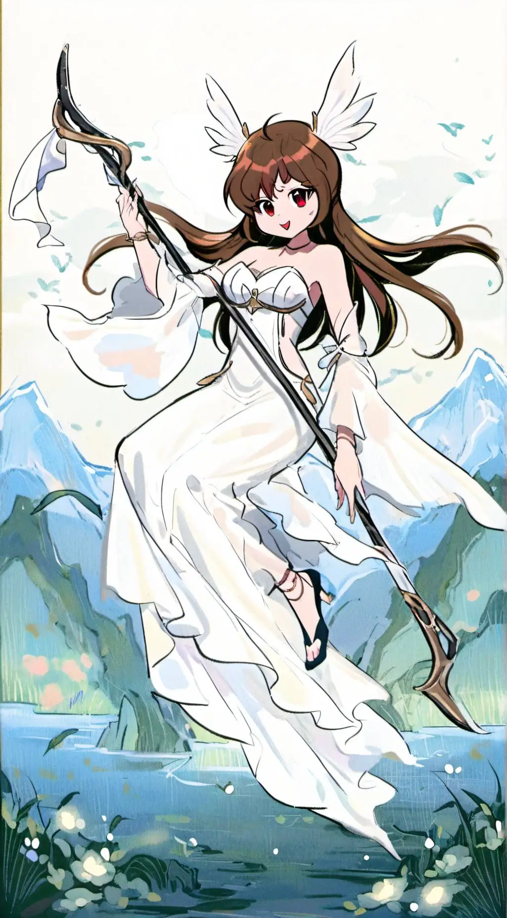 ai character: gf (fnf) background