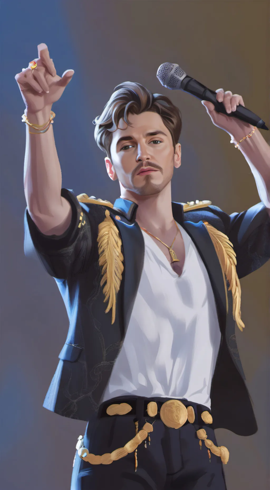 ai character: Bohemian Rhapsody  background