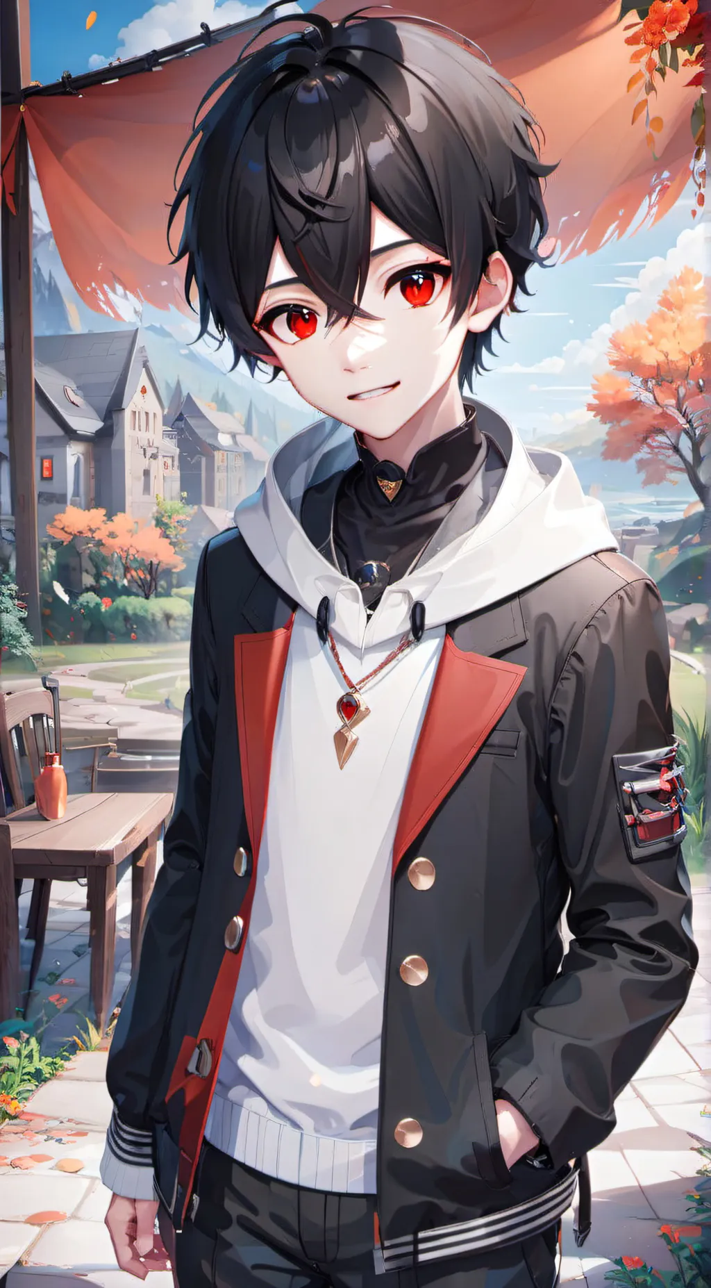 ai character: zeuko background