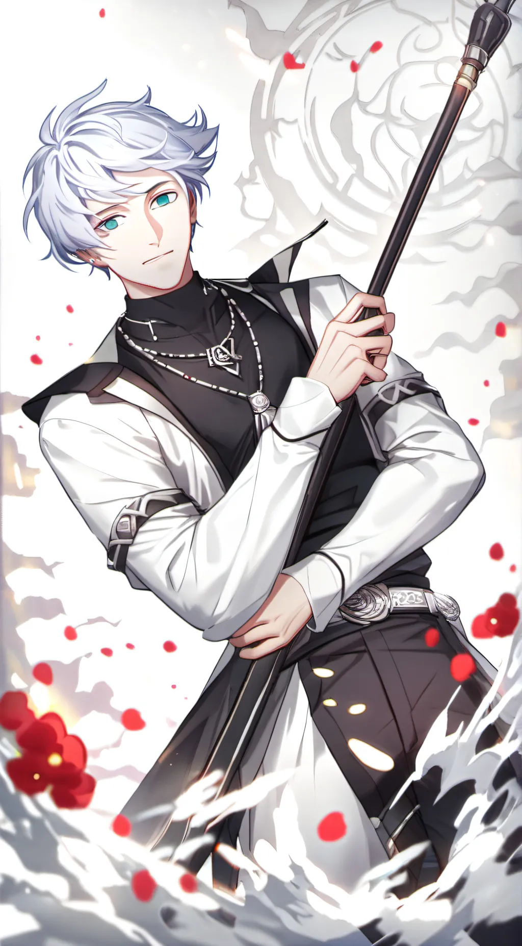 ai character: meme God  background