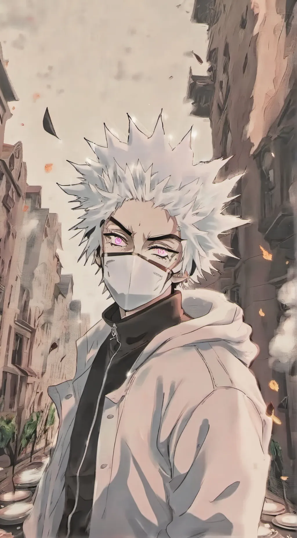 ai character: akaza  background