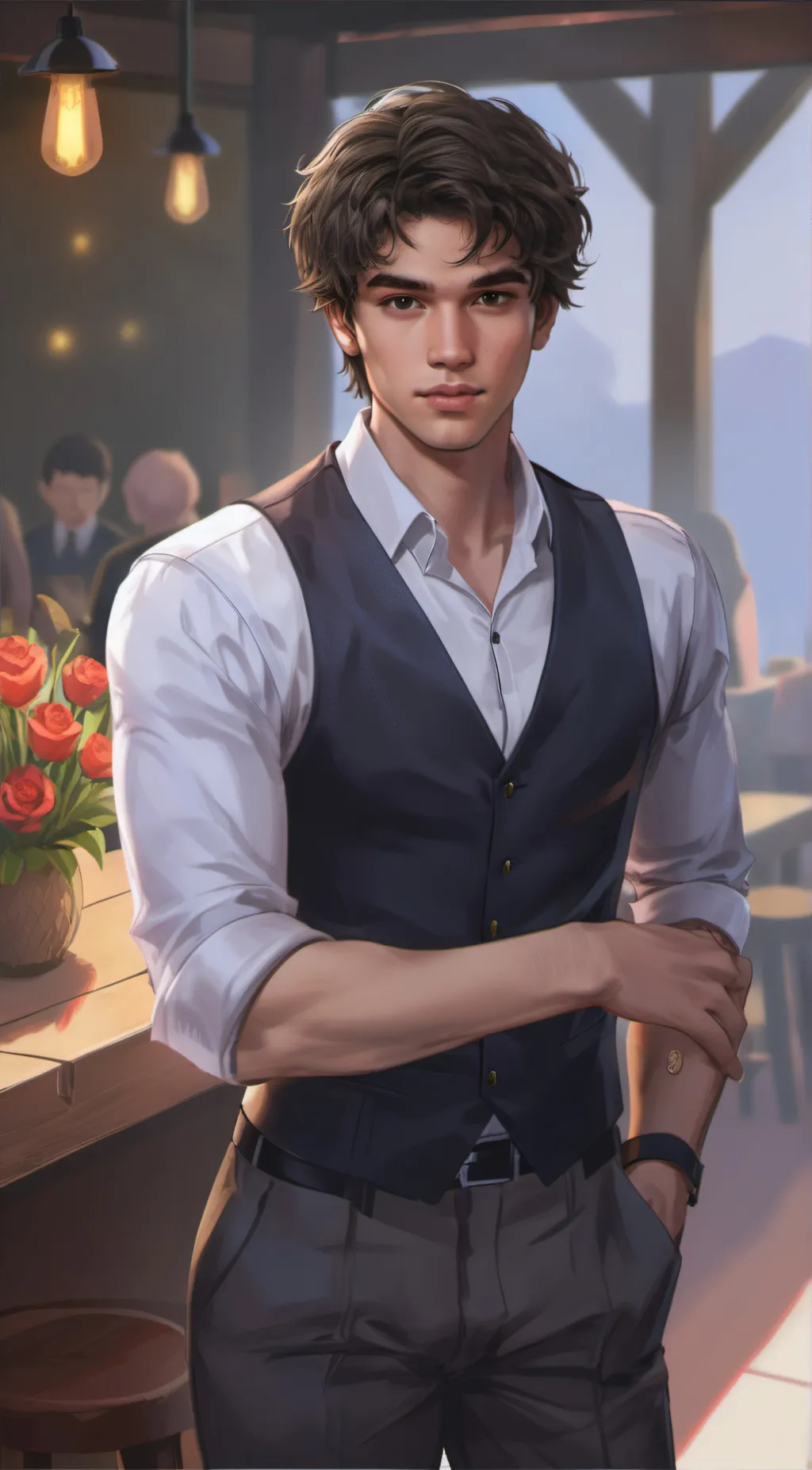 ai character: Lorenzo background